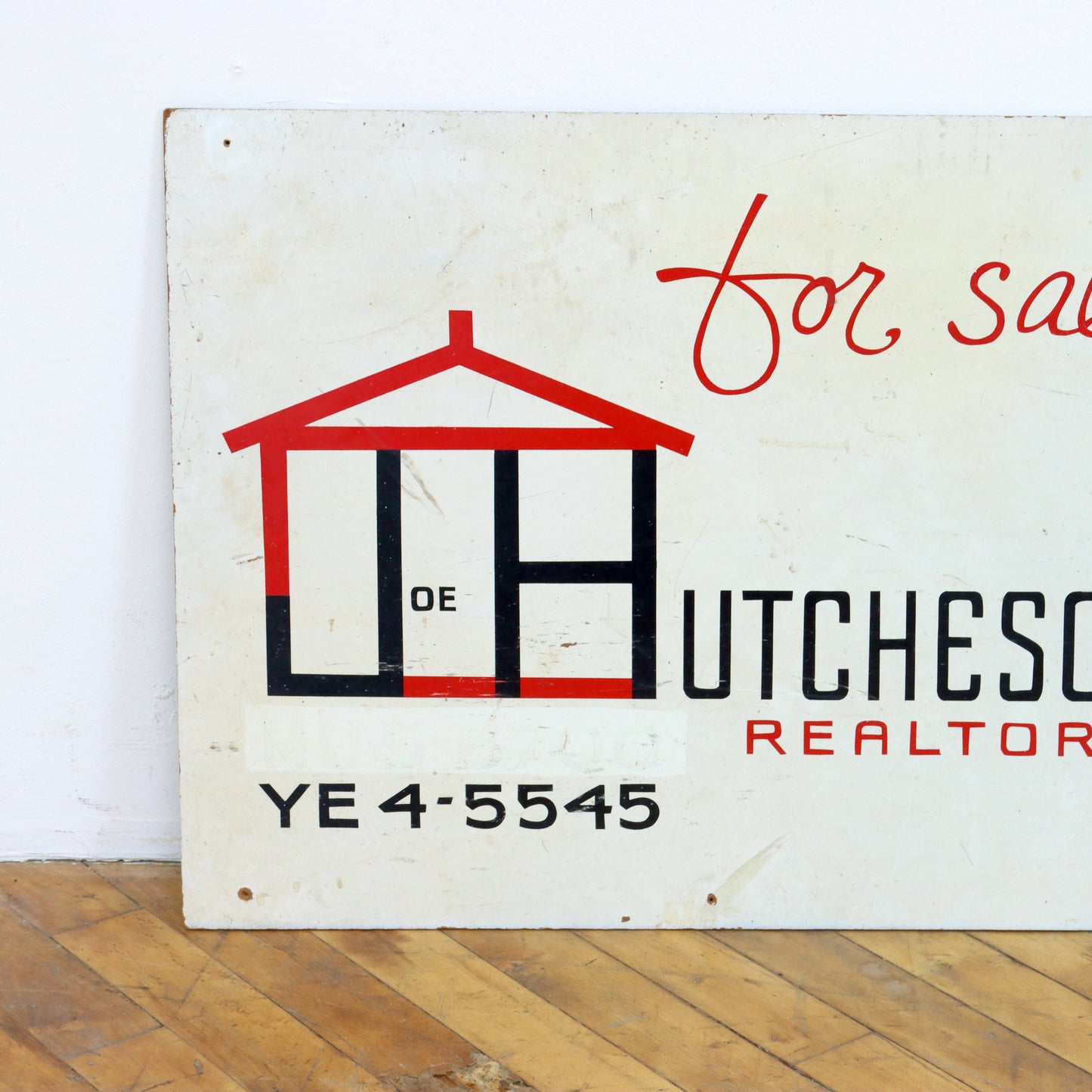 Mid Century Realtor "For Sale" Sign