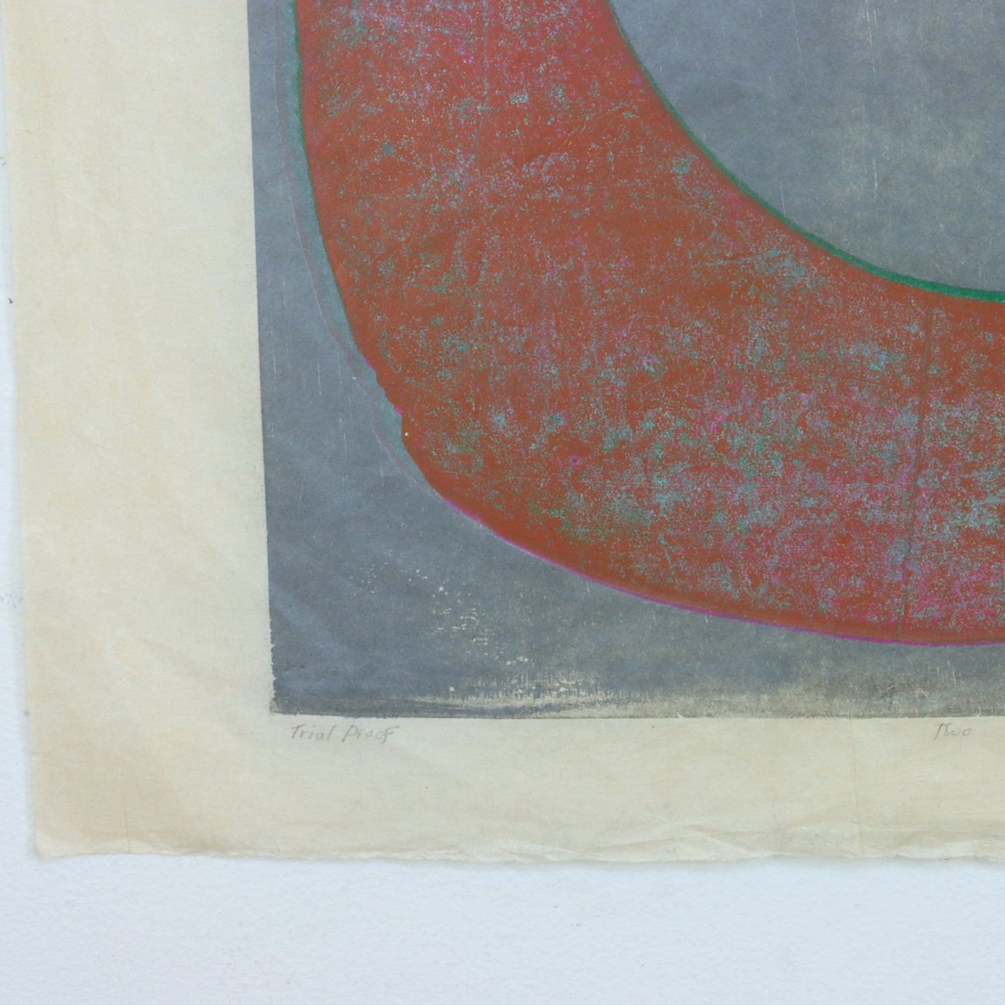 1983 Relief Print by Joyce Dean