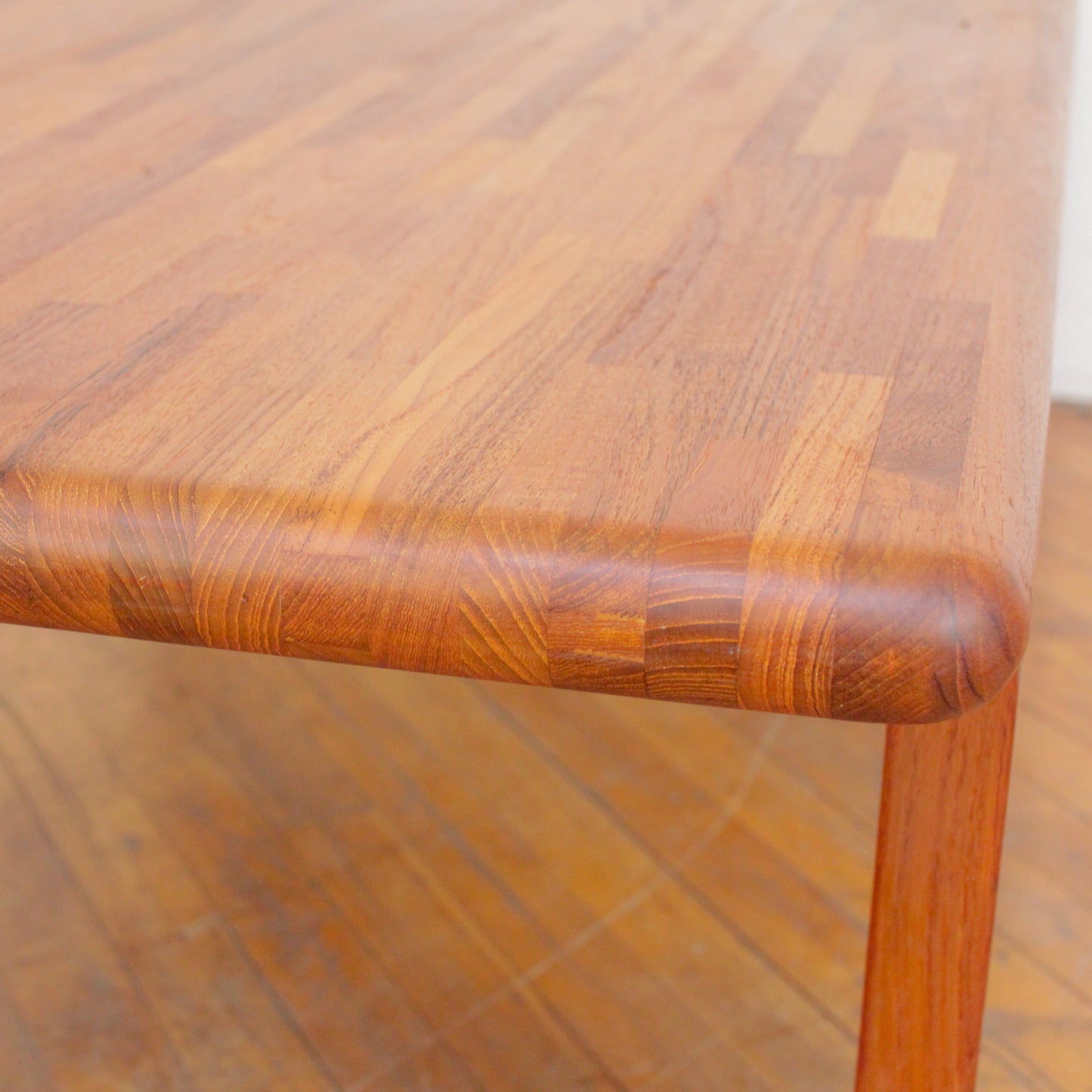 Vintage Solid Teak Coffee Table
