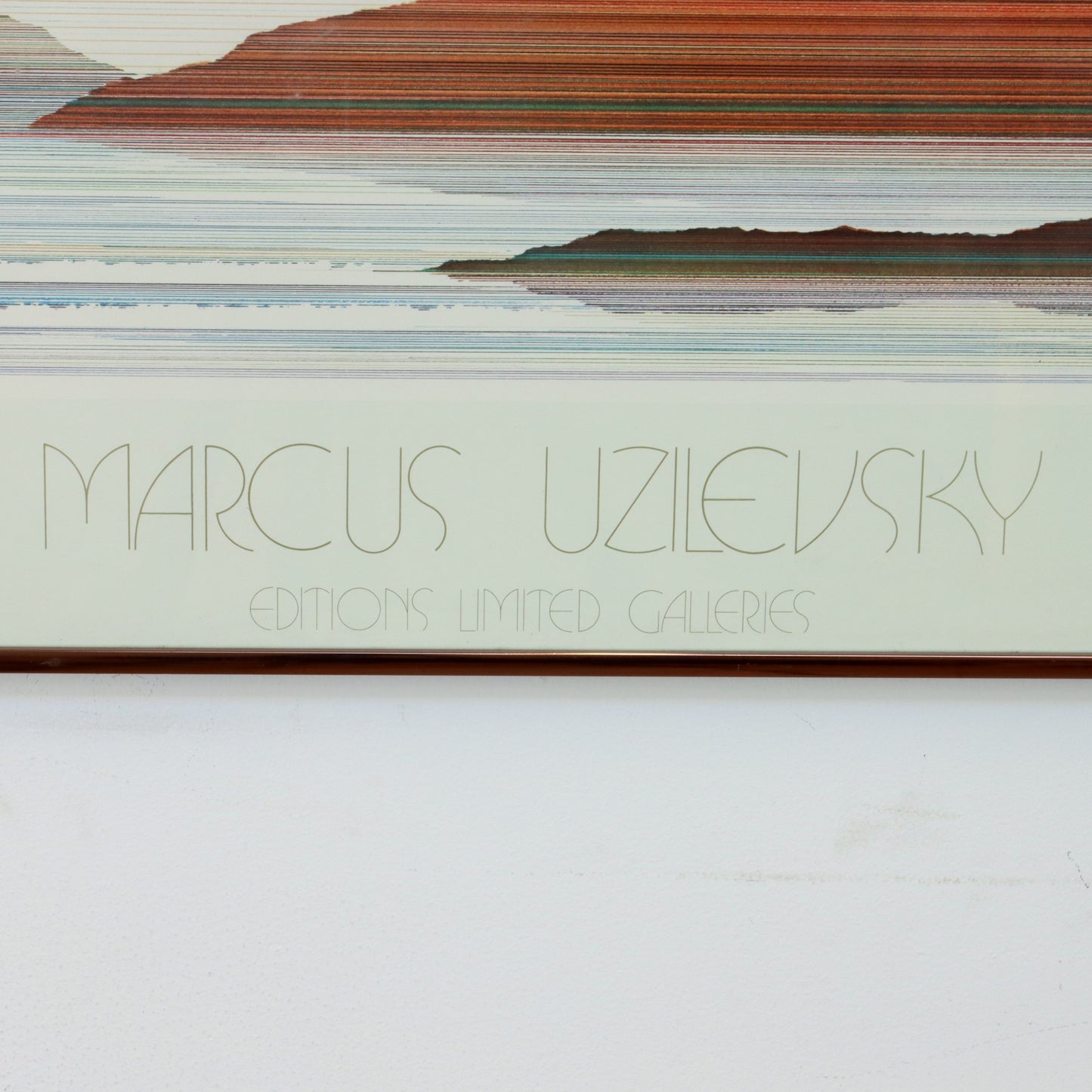 1980s Marcus Uzilevsky Print