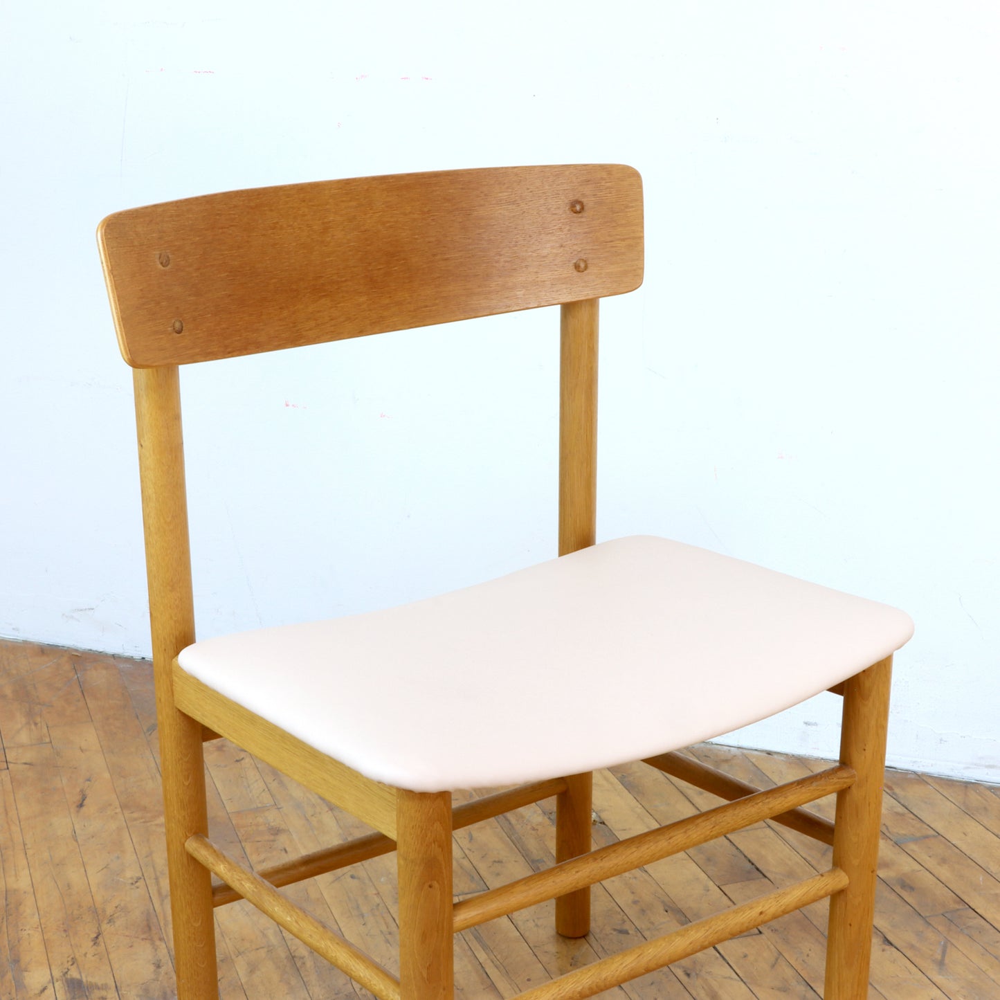 Pair of 1960s Danish Oak Dining Chairs