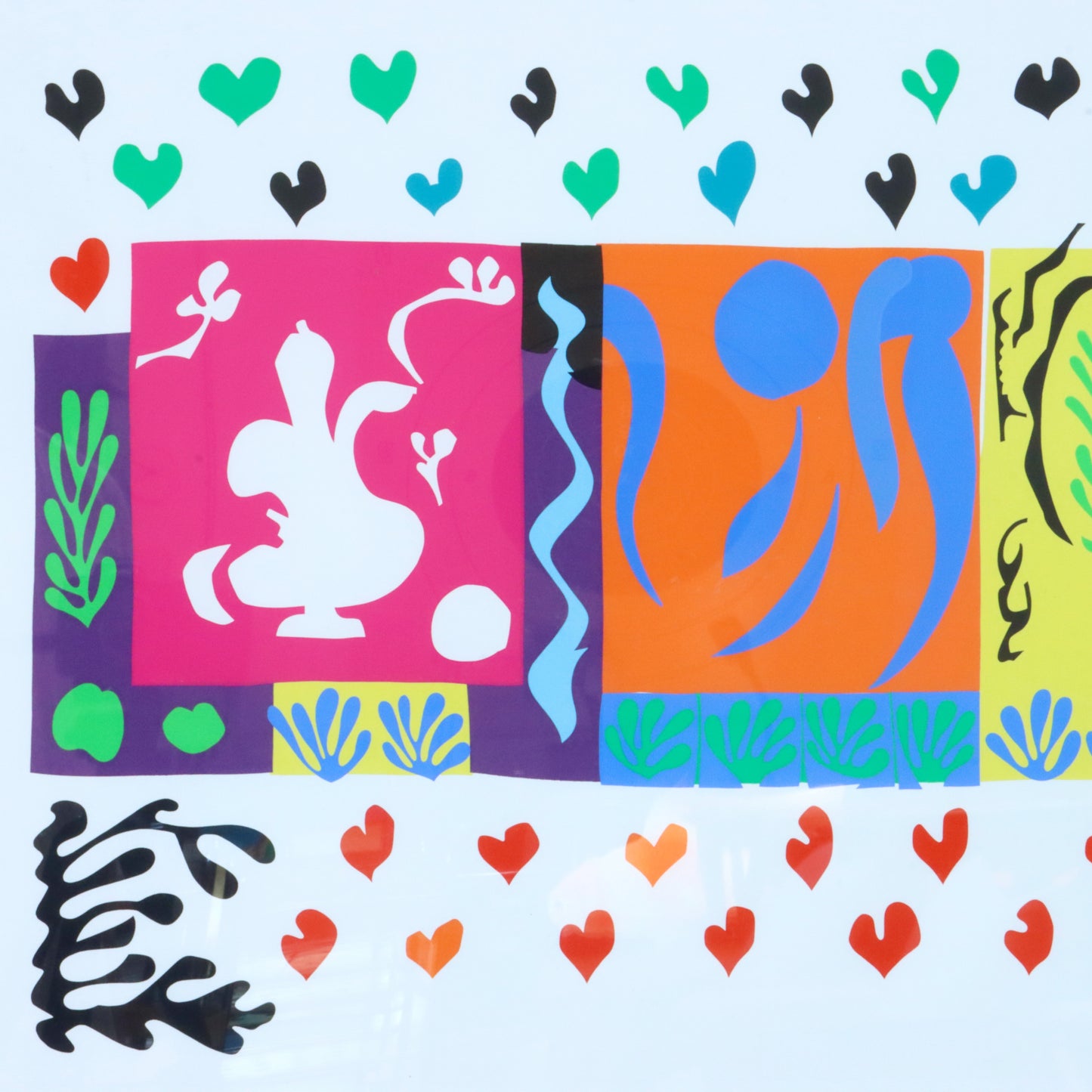 Large 1974 Matisse Exhibition Screen Print