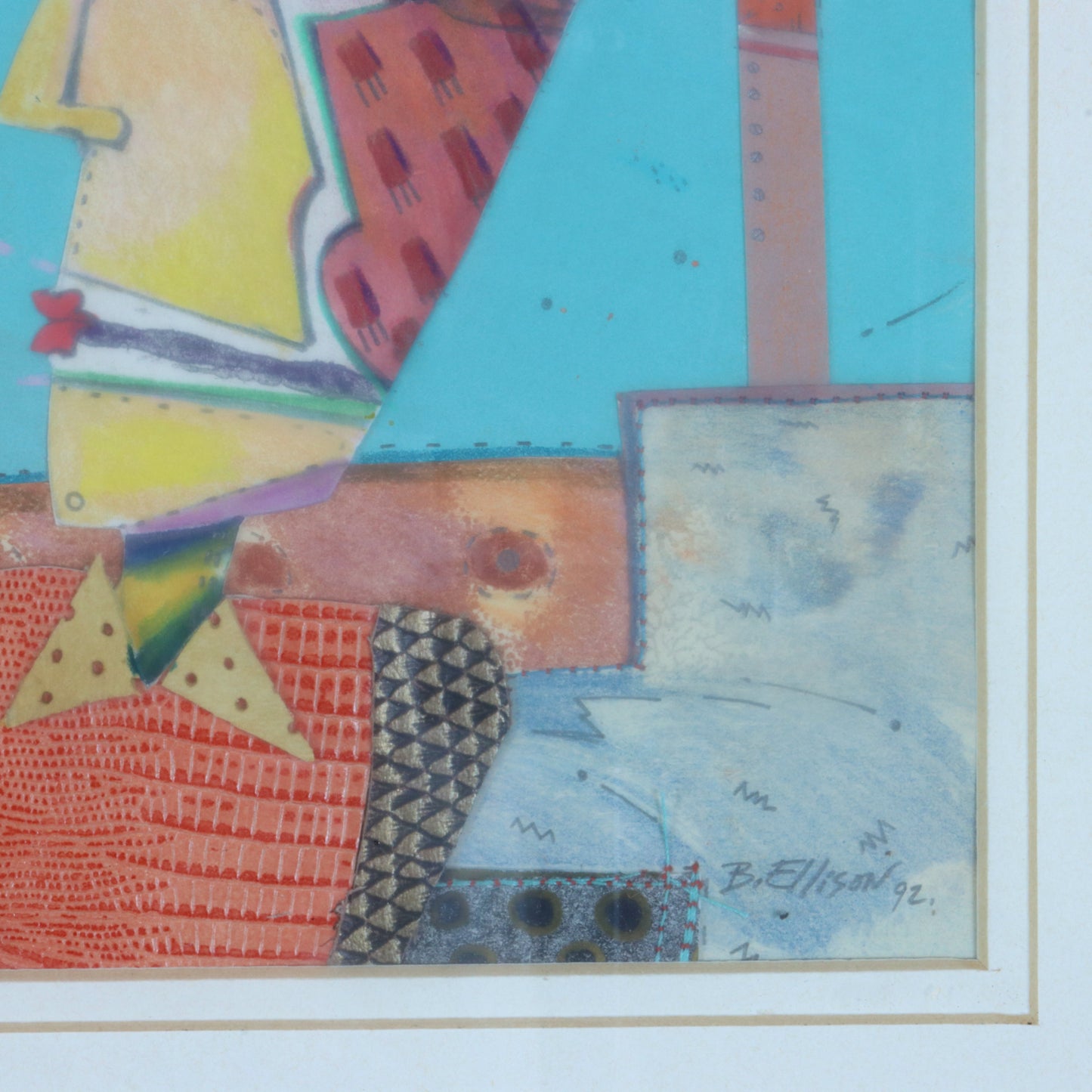 1992 Mixed Media Collage by Barbara Ellis