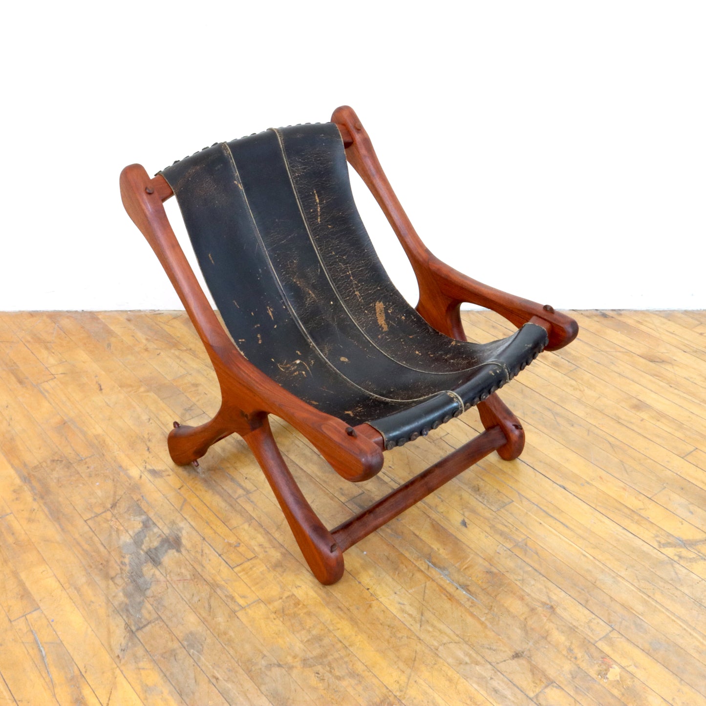Don Shoemaker Sling Sloucher Chair