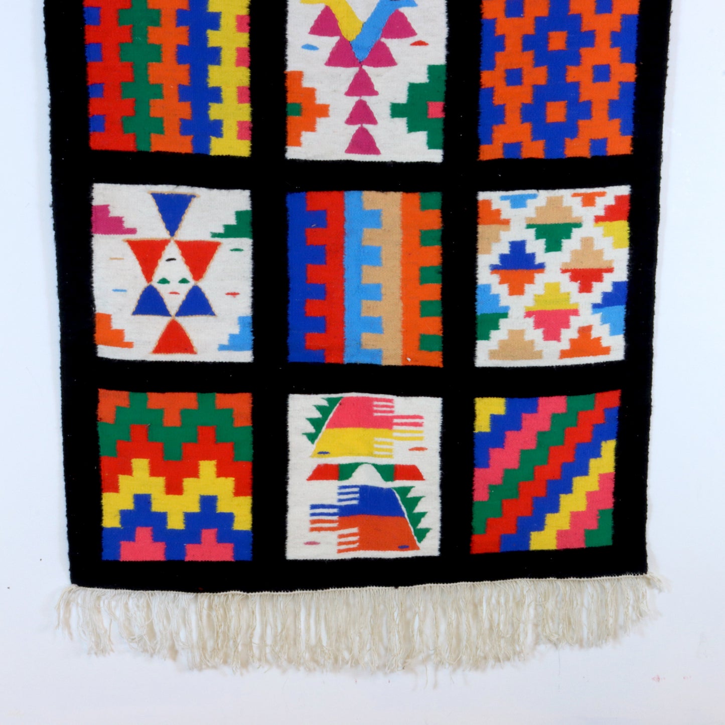 Large Colorful Peruvian Tapestry