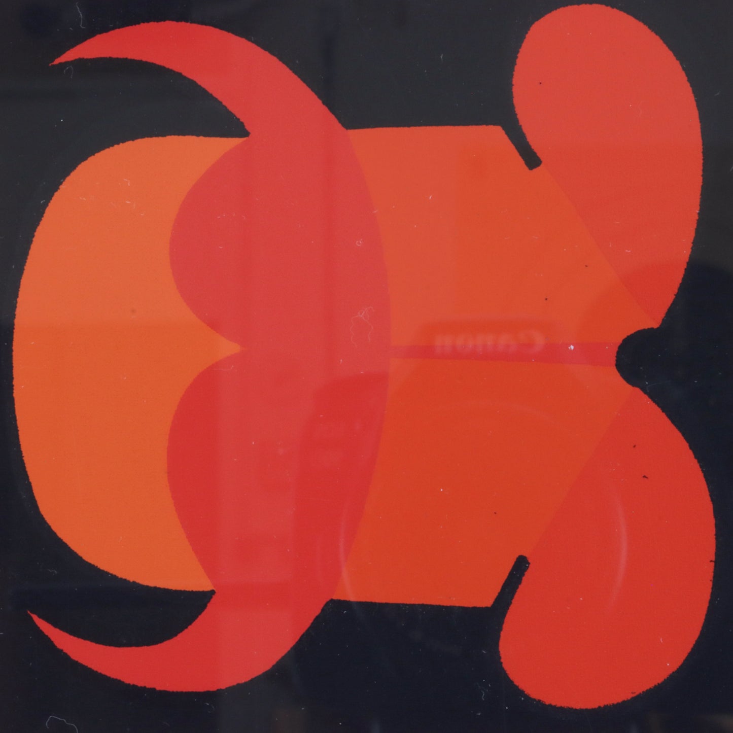Takeshi Kawashima No. 68 Original Screen Print, Framed