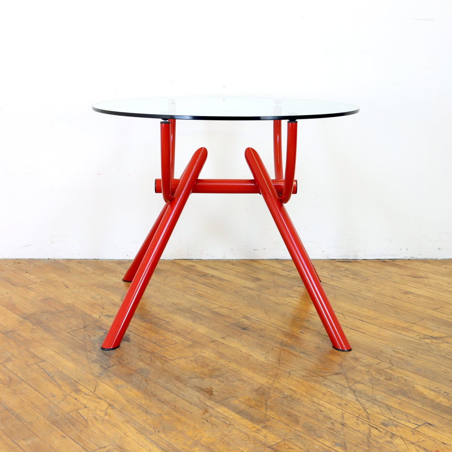 1980s Postmodern Tubular Dining Table
