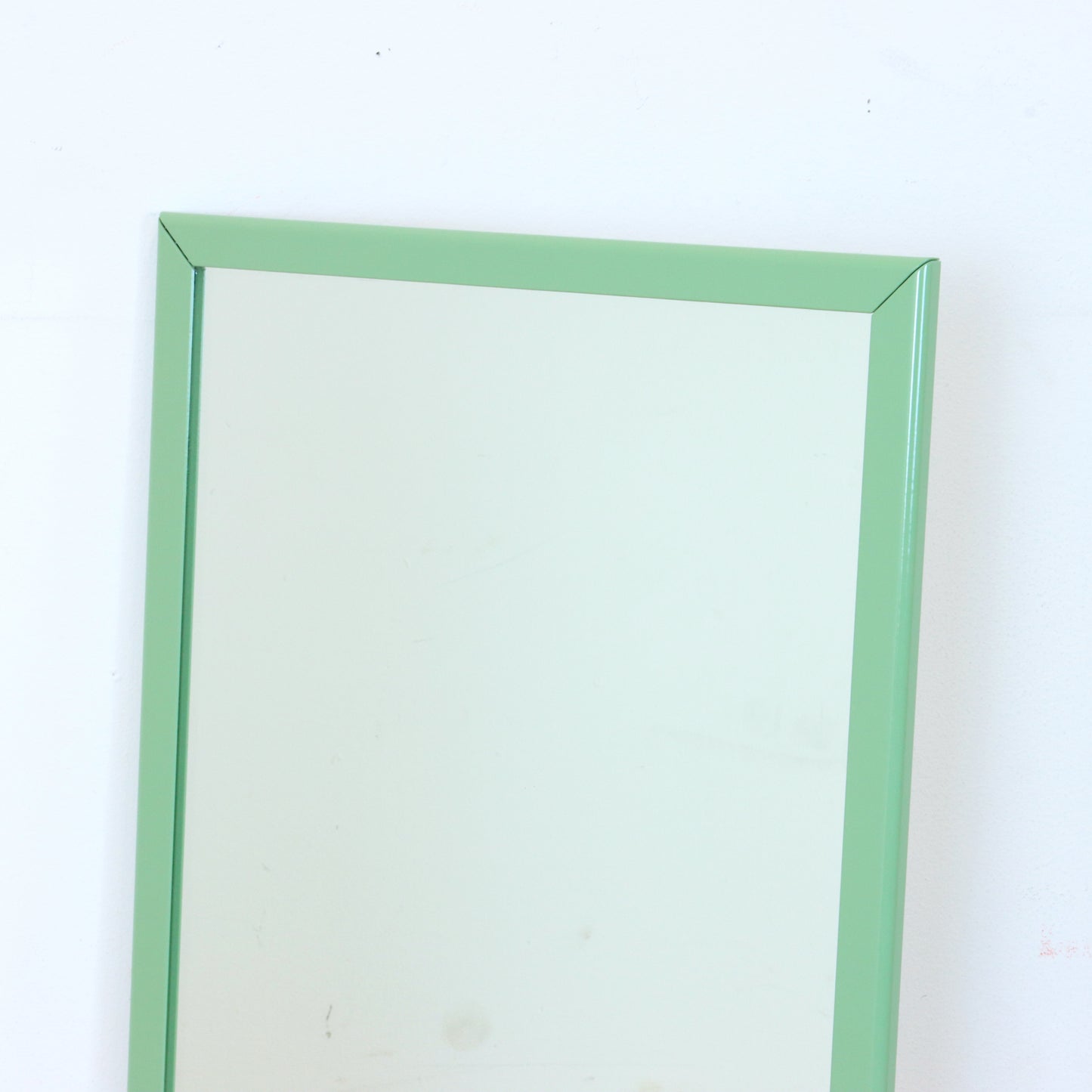 Vintage Minty Green Mirror