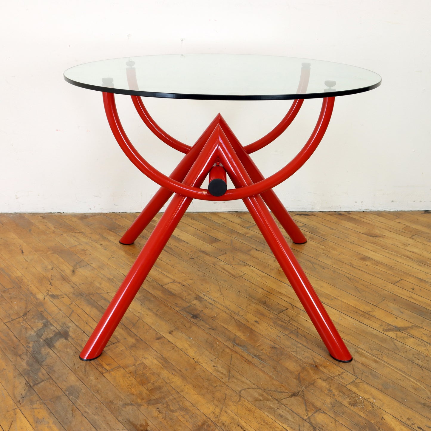 1980s Postmodern Tubular Dining Table