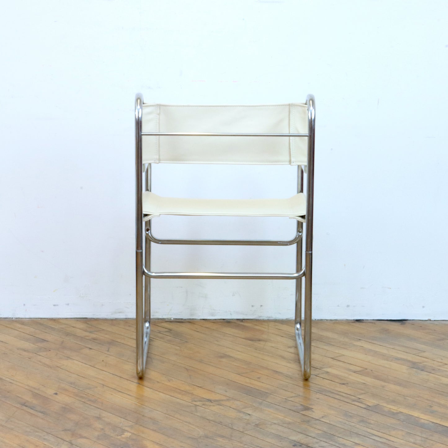 1970s Chrome and Leather Dining Chairs