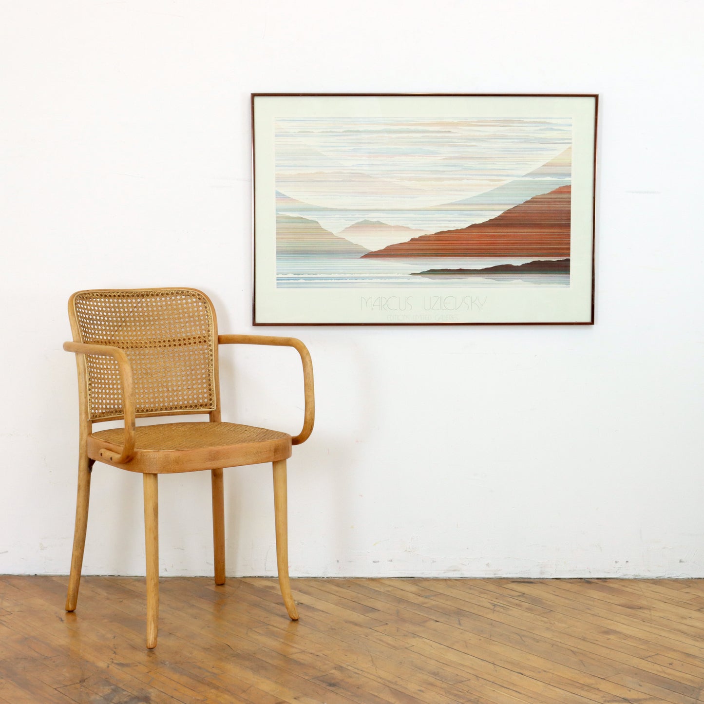 1980s Marcus Uzilevsky Print