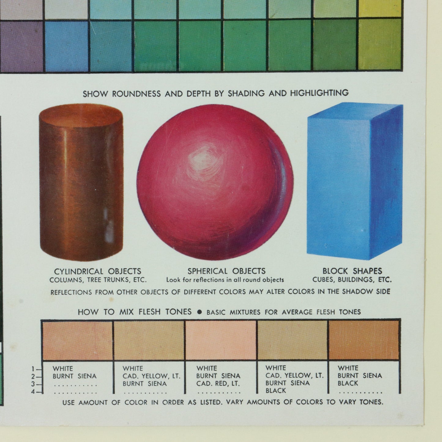 1950s Color Guide