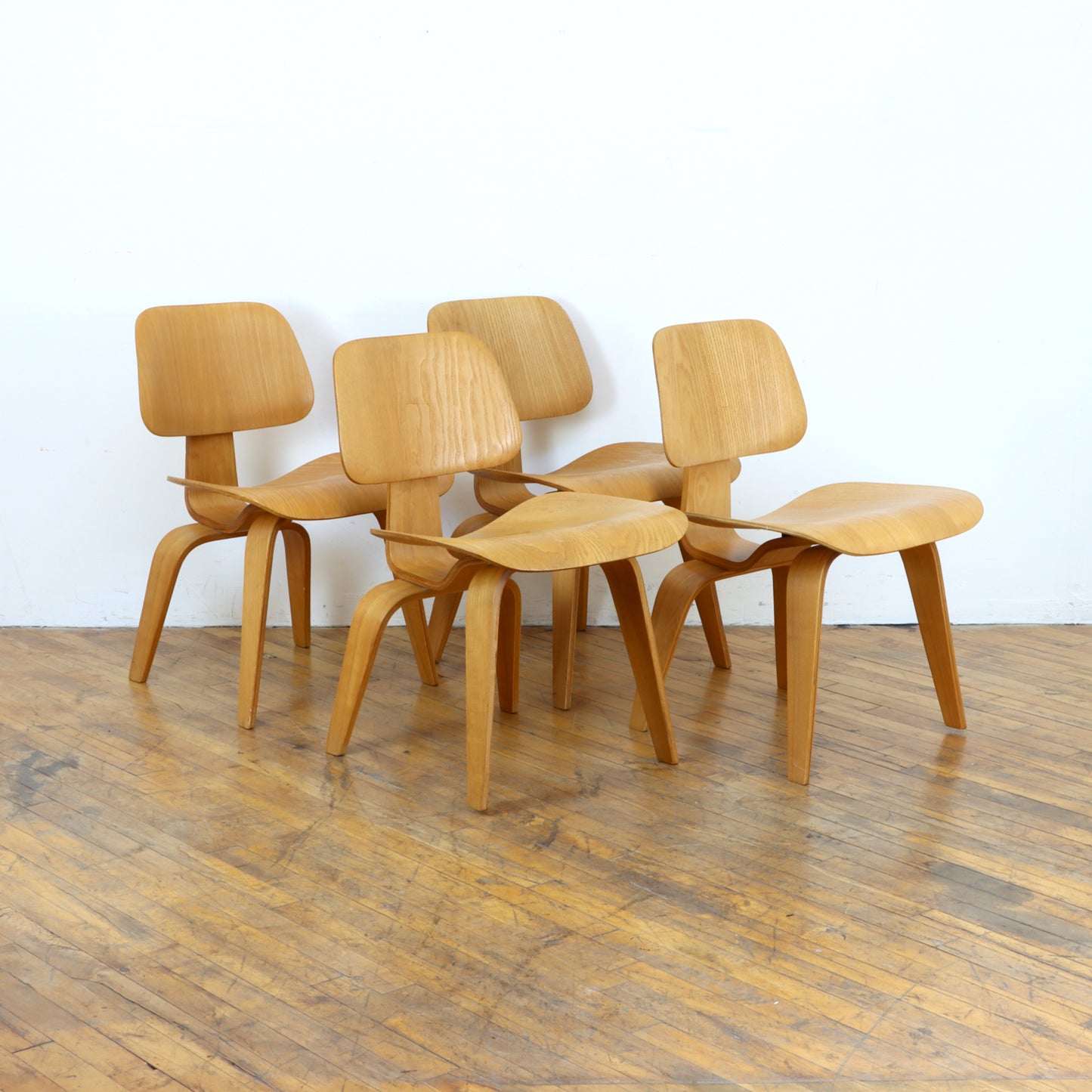 Set of Four 1st Generation Eames DCW