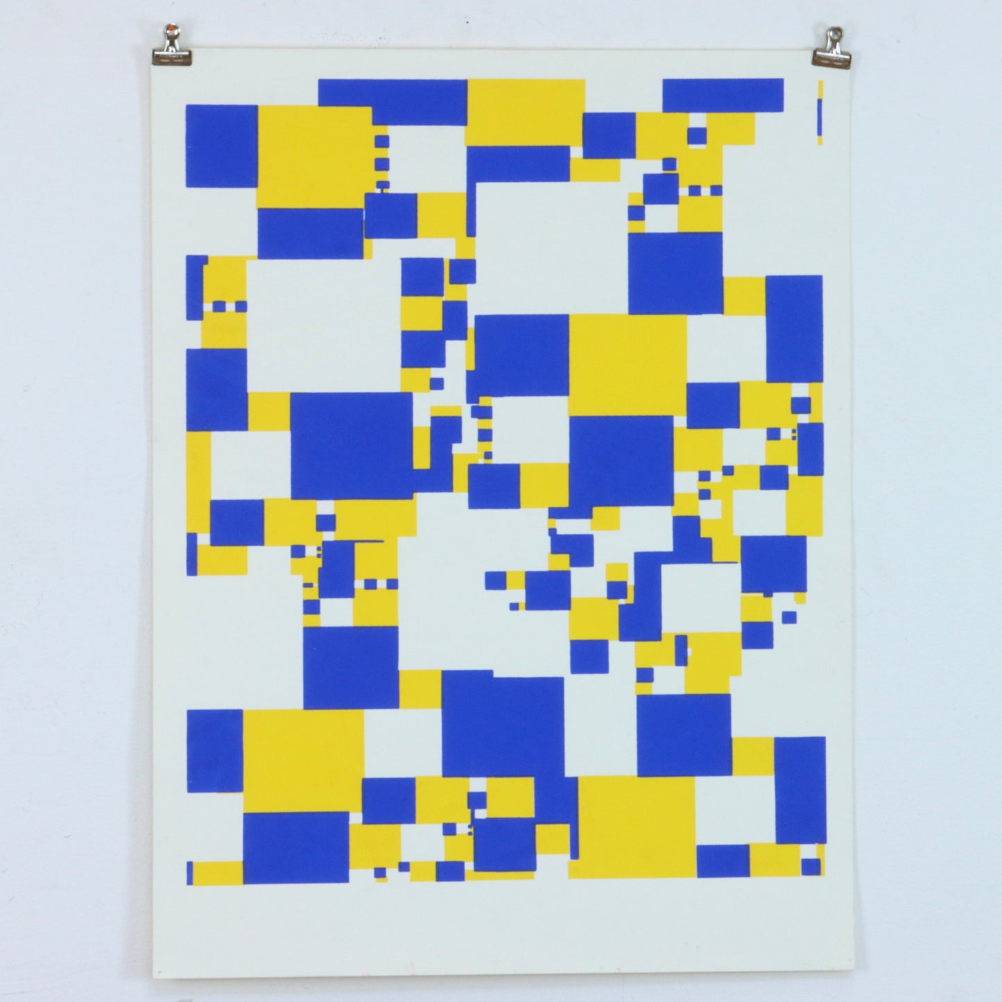 2000s Geometric Screen Print