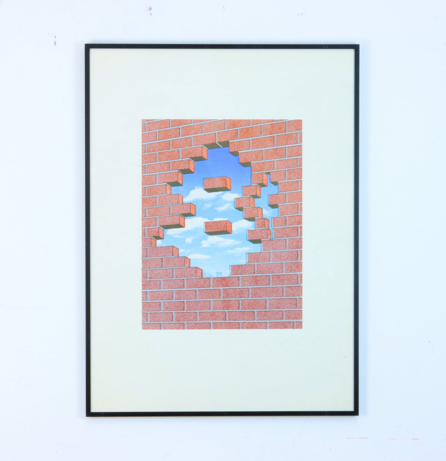 1971 Robert Fried "Non Negotiable 8's" Print