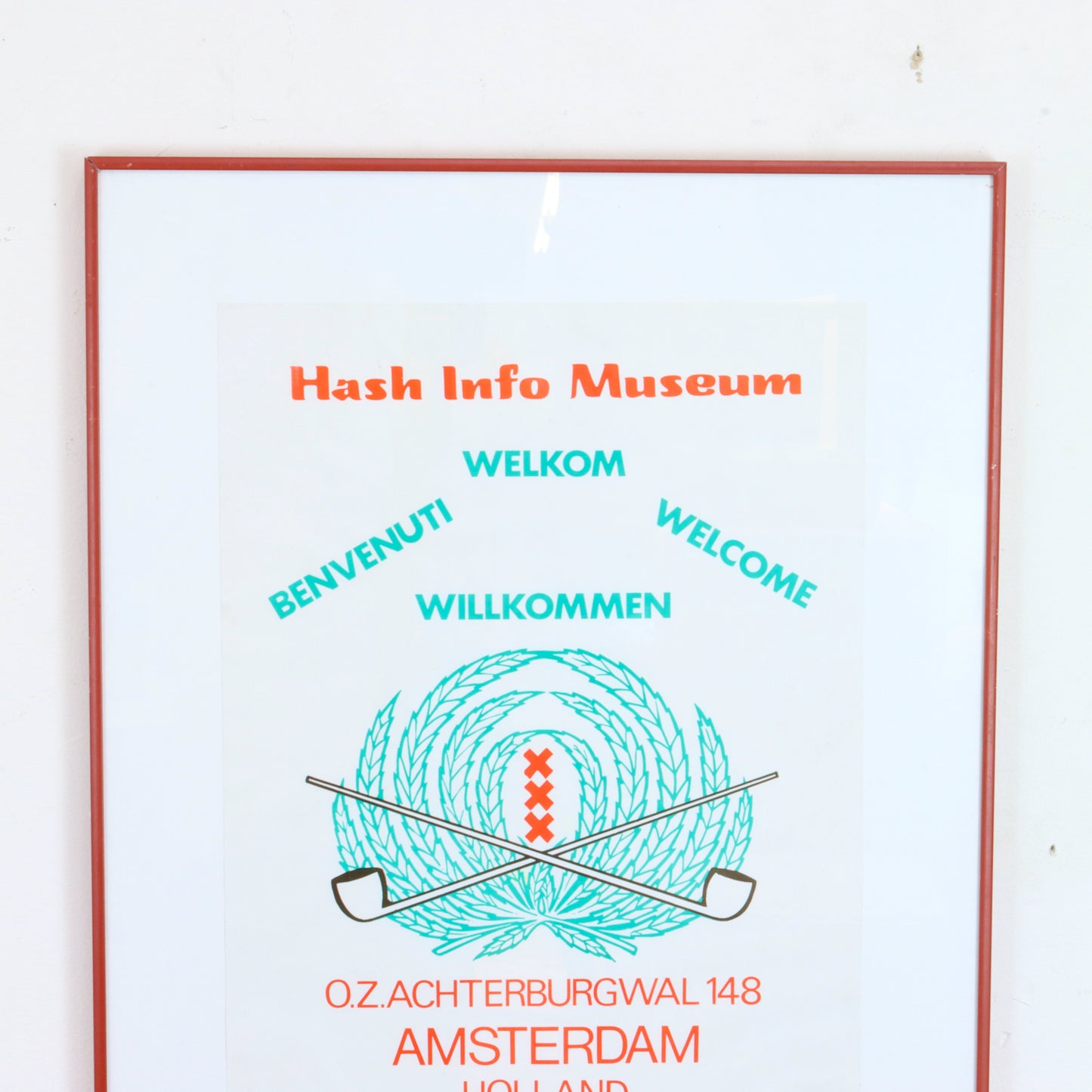 Vintage Hash Museum Poster