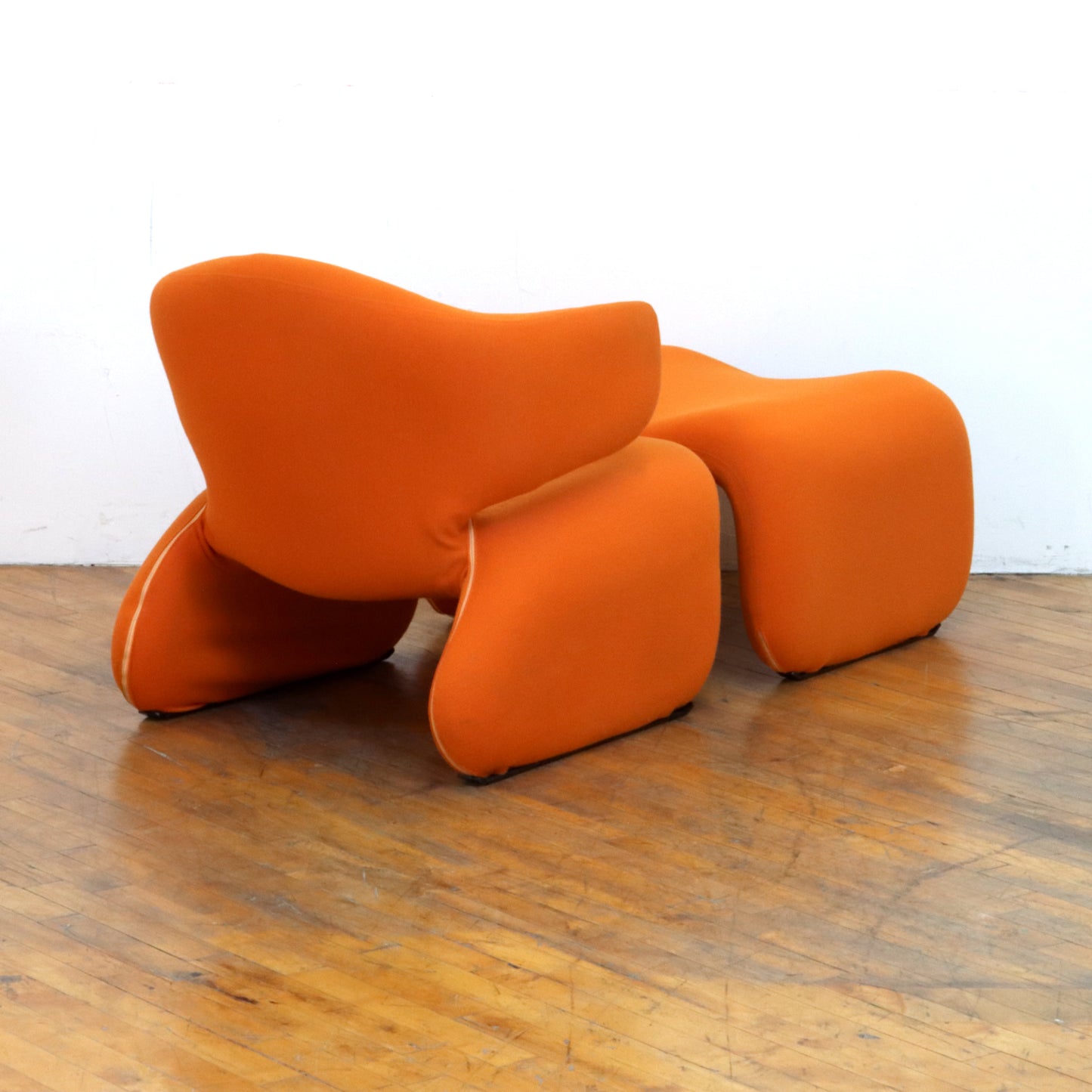 1960s "Djinn" Lounge Chair and Ottoman
