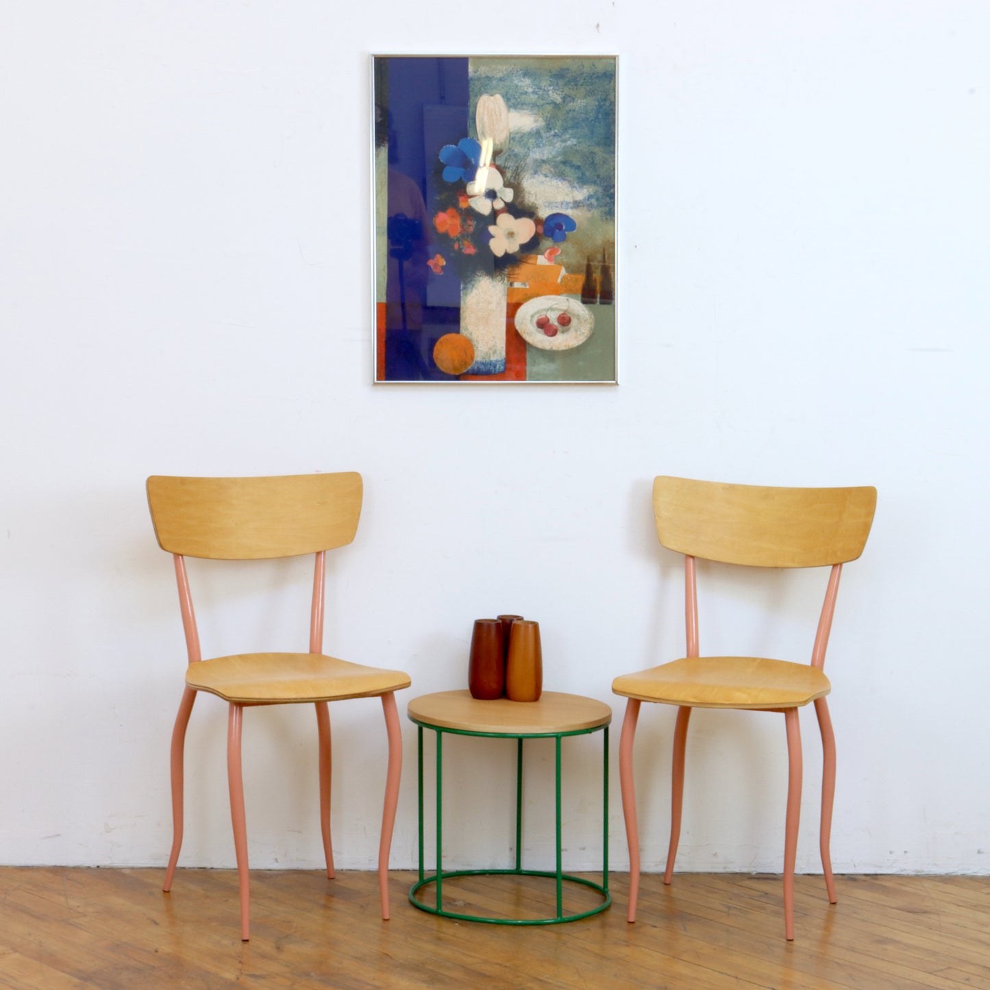 Mid Century Abstract Still Life Screen Print