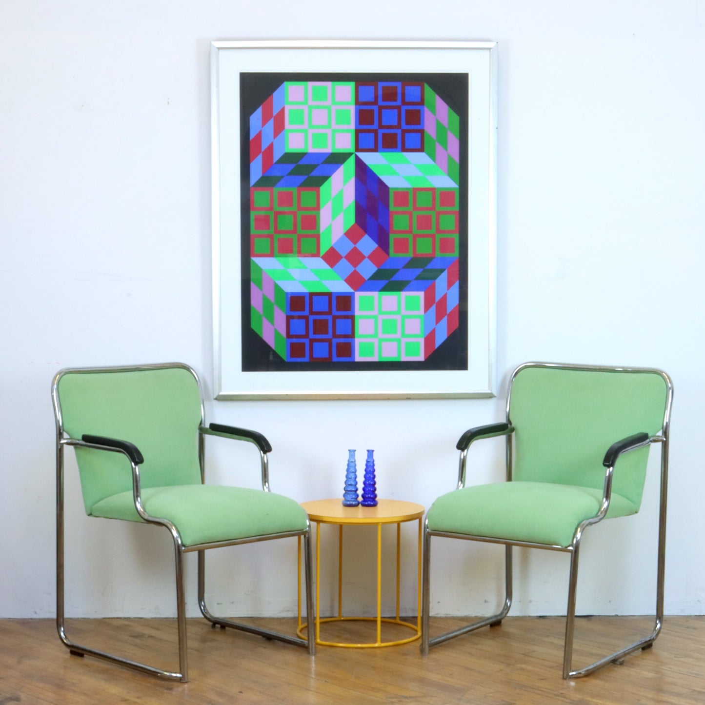 1980 Victor Vasarely Screen Print