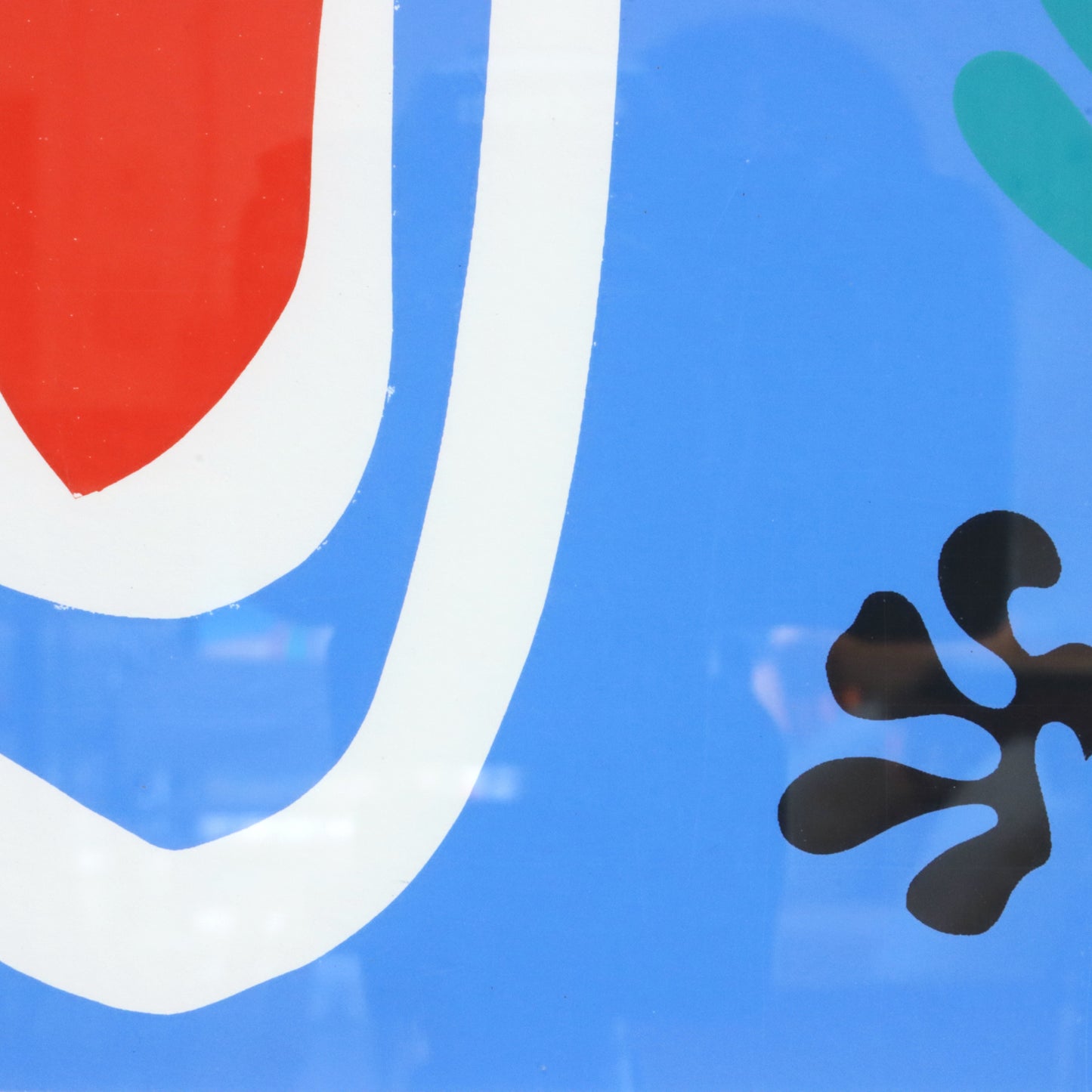 Large 1974 Matisse Exhibition Screen Print