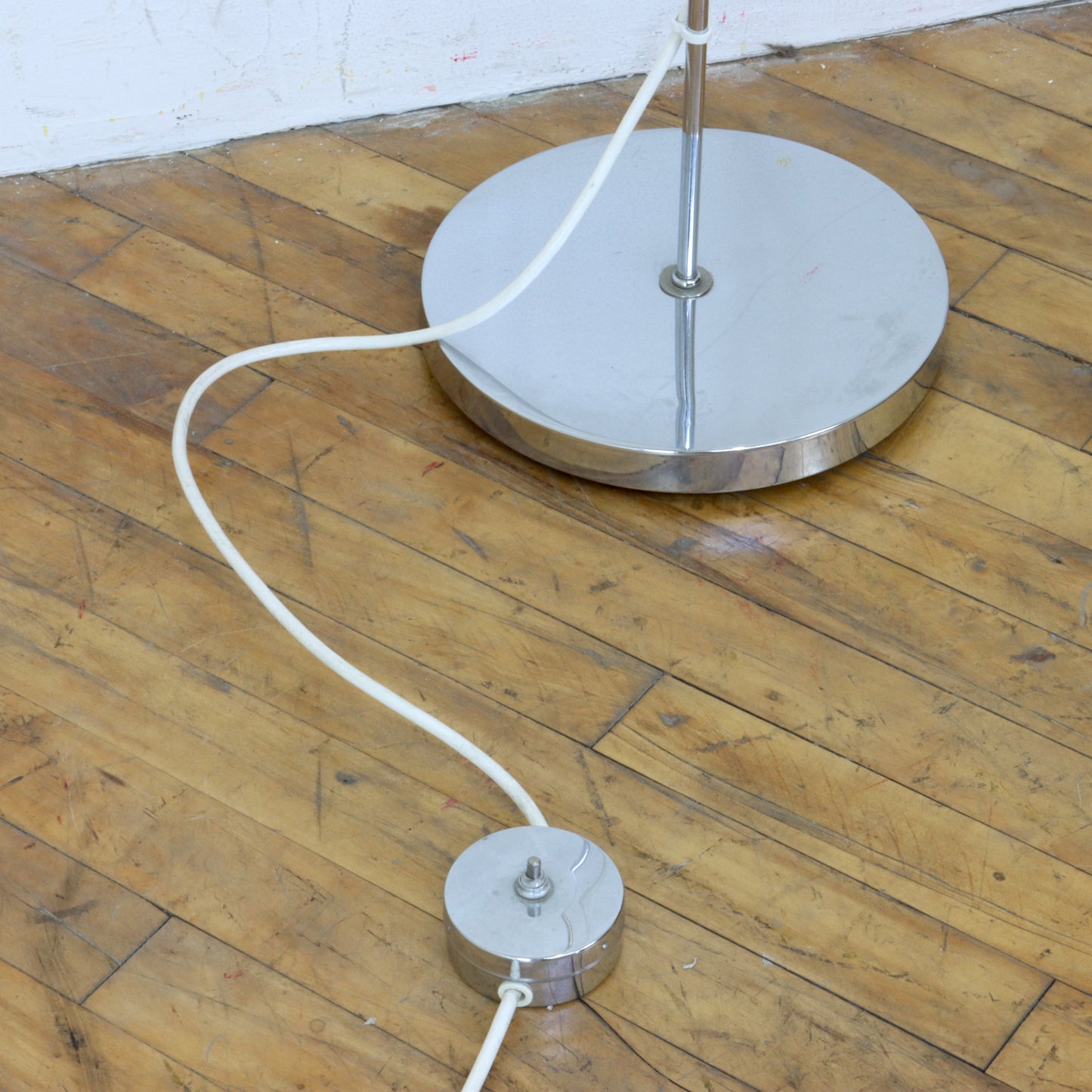 1970s Articulating Chrome Floor Lamp