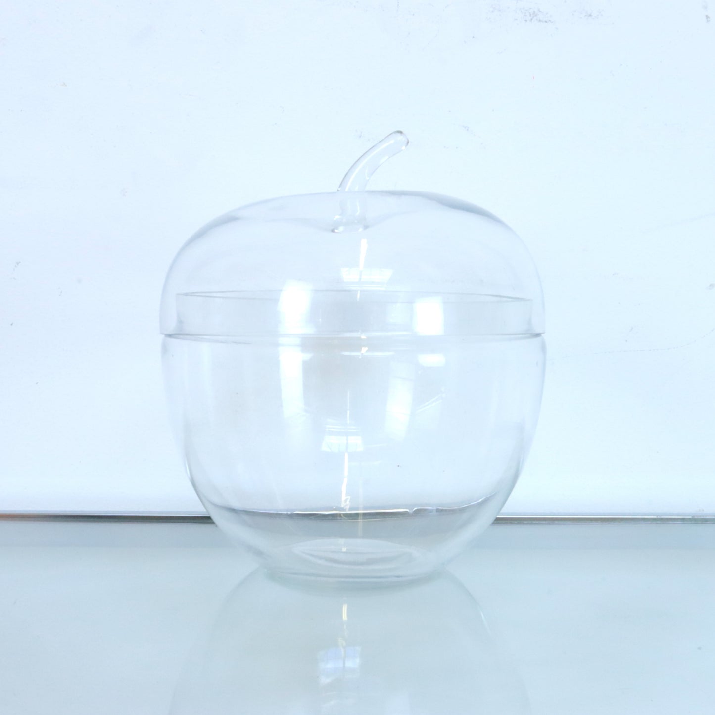 Large Vintage Glass Apple