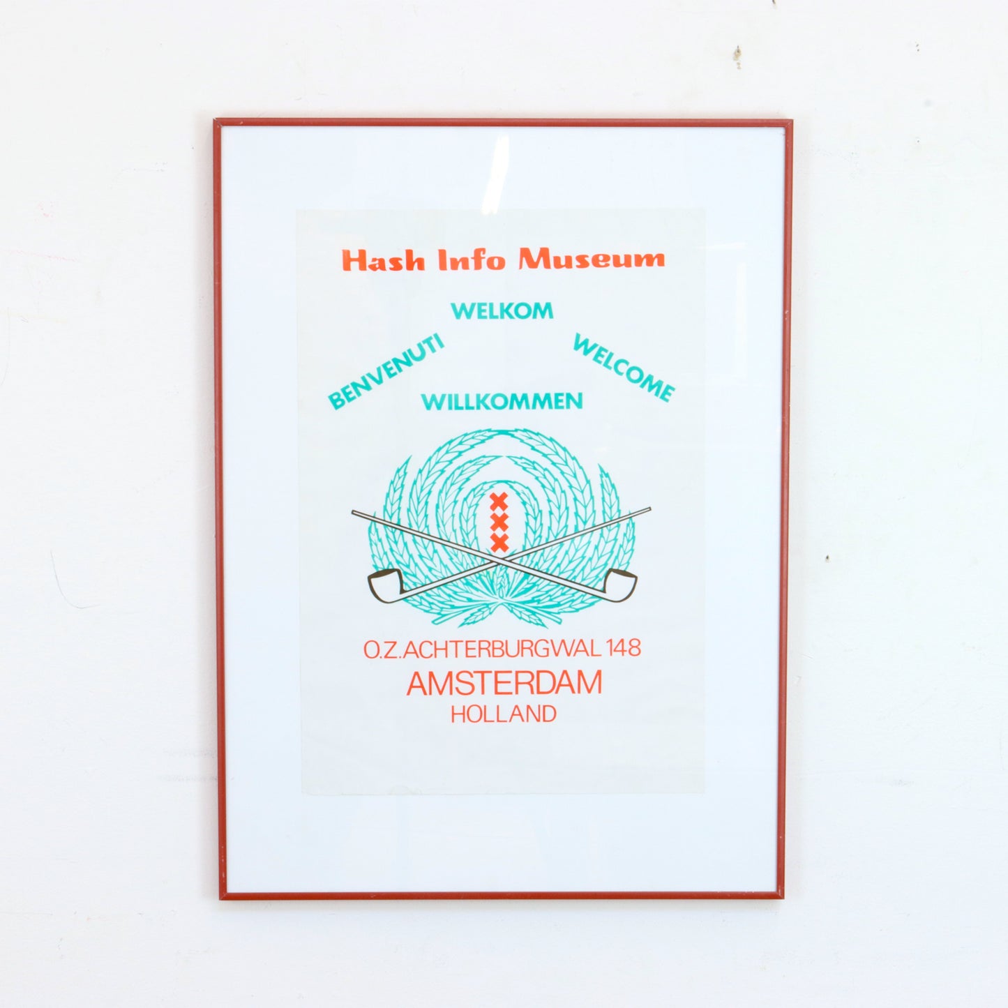 Vintage Hash Museum Poster