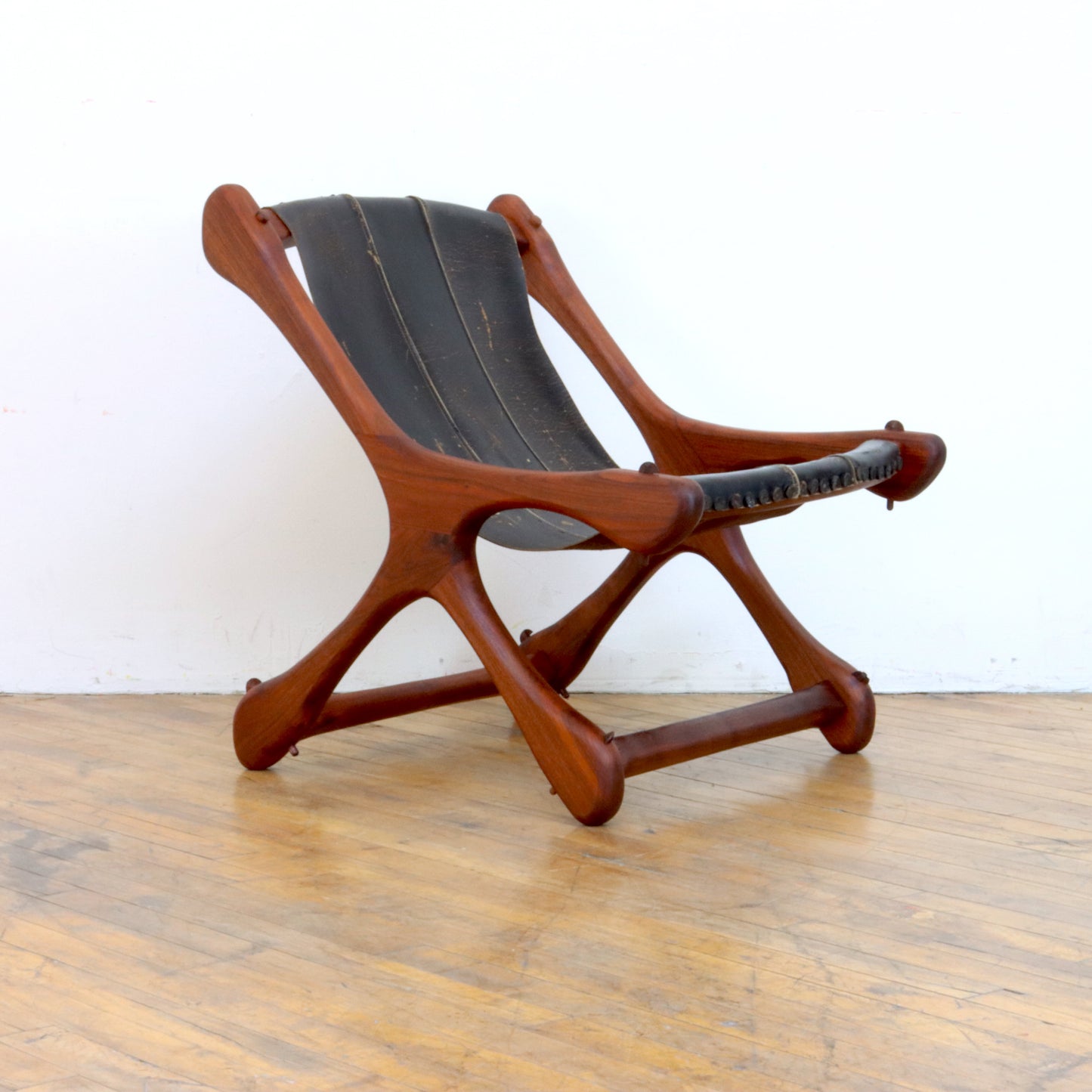 Don Shoemaker Sling Sloucher Chair