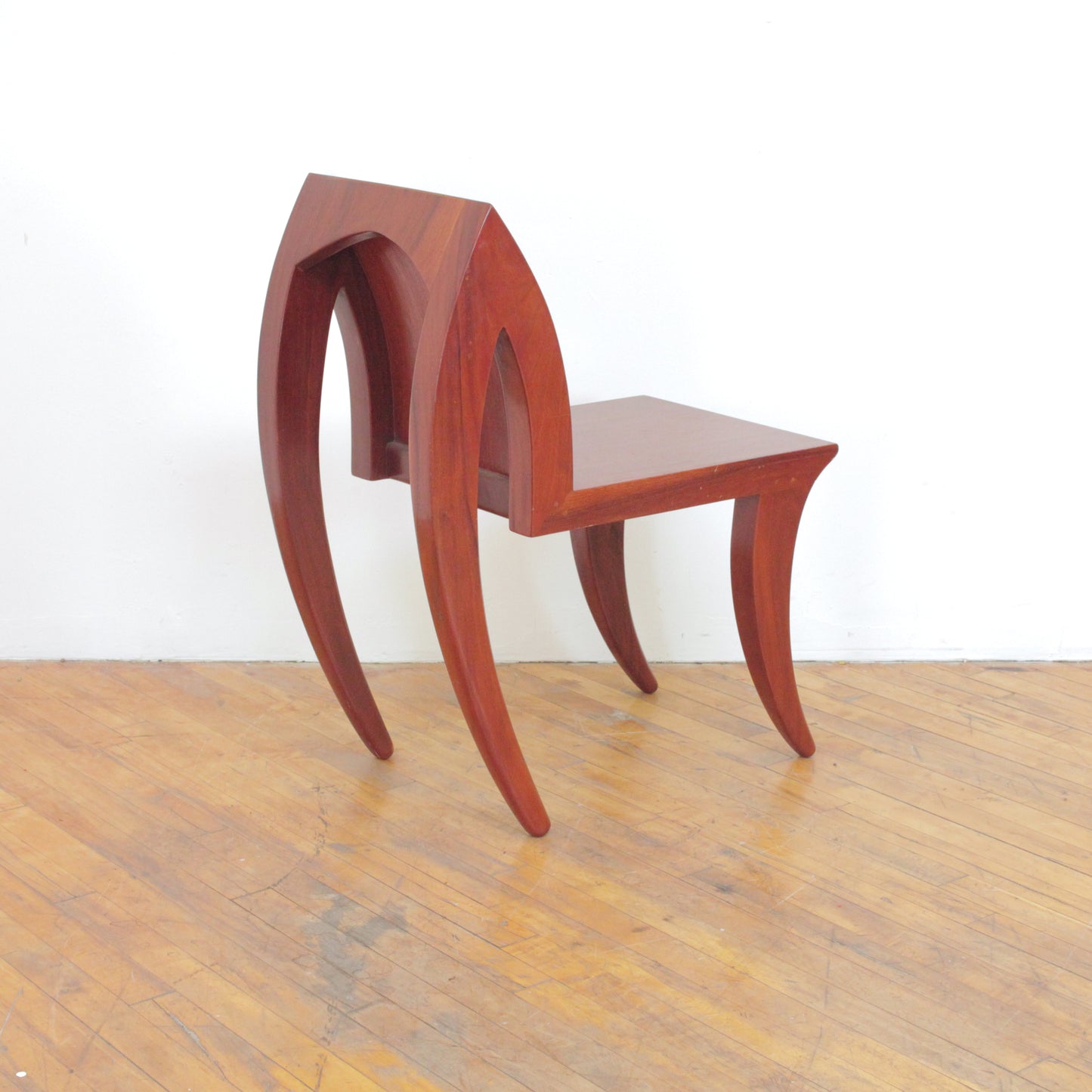 Postmodern Solid Wood Chair