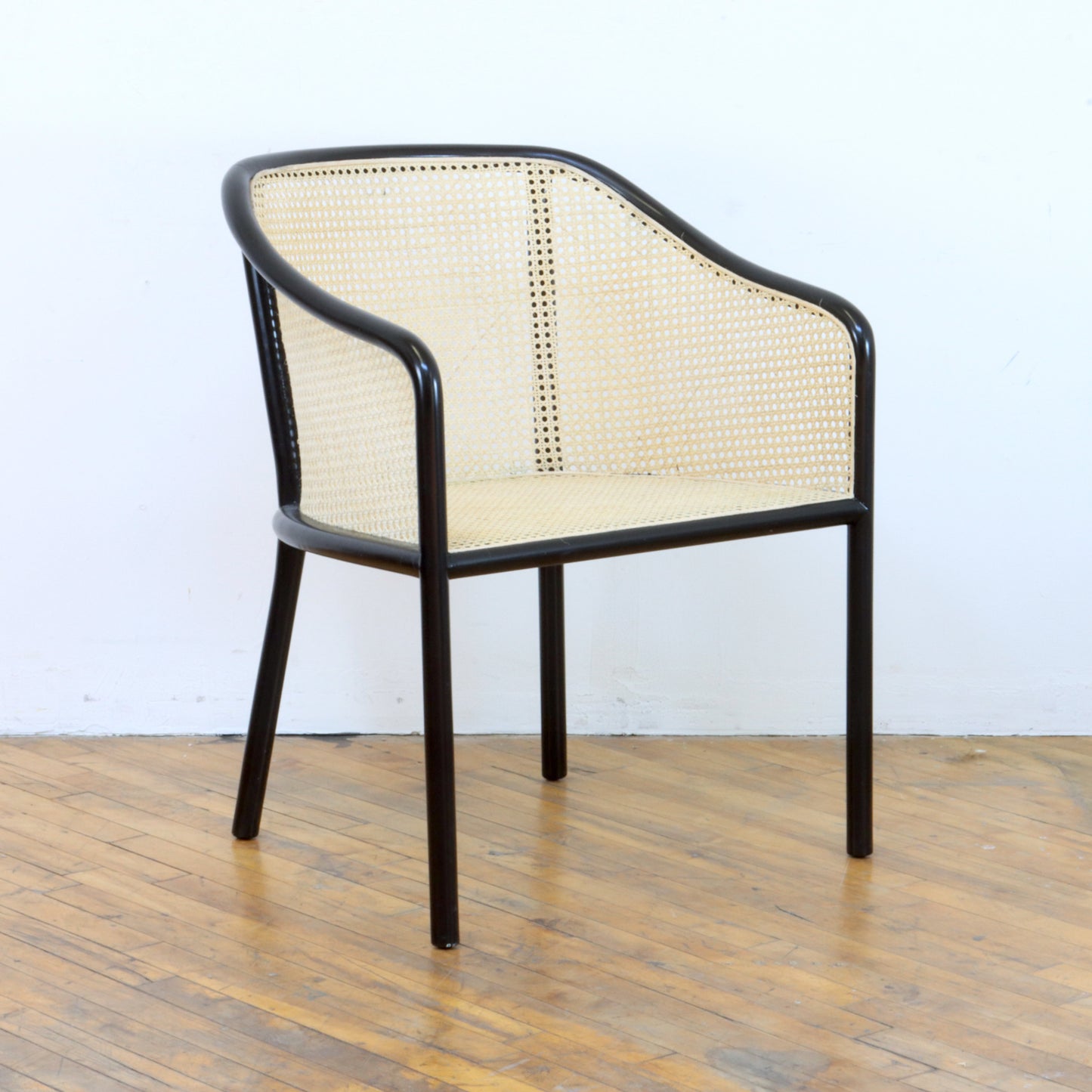 Rare Pair of Ward Bennett Landmark Lounge Chairs