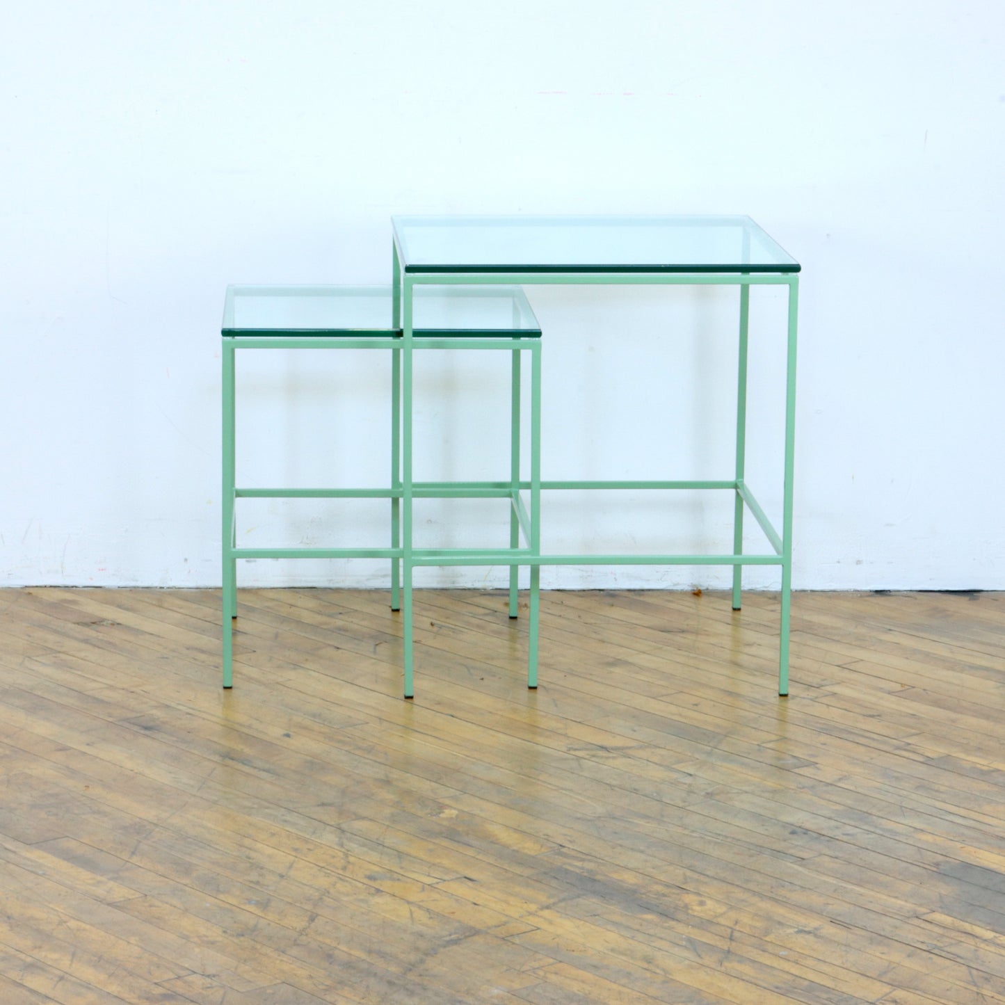 Mint Green Nesting Tables