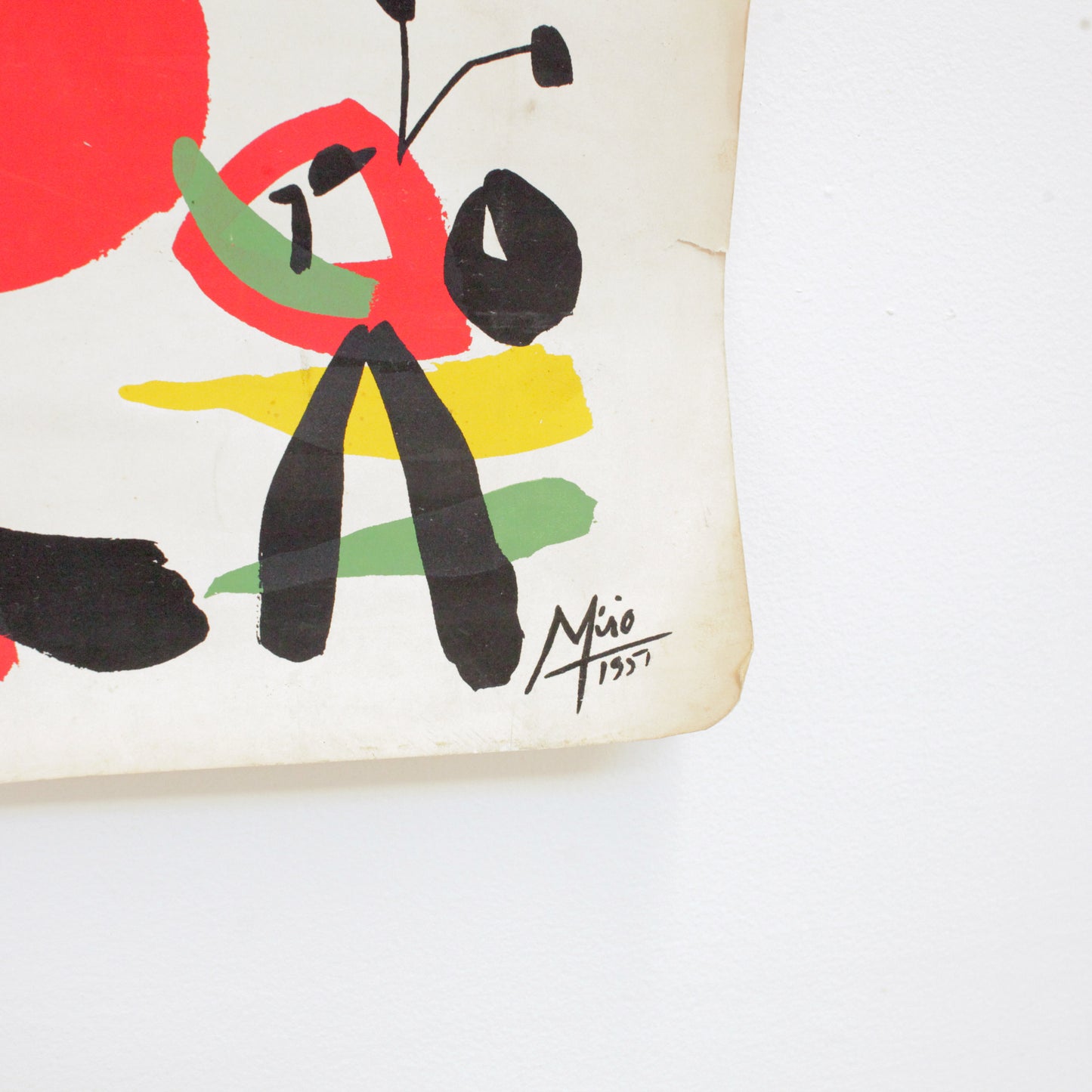Vintage Joan Miro Screen Print