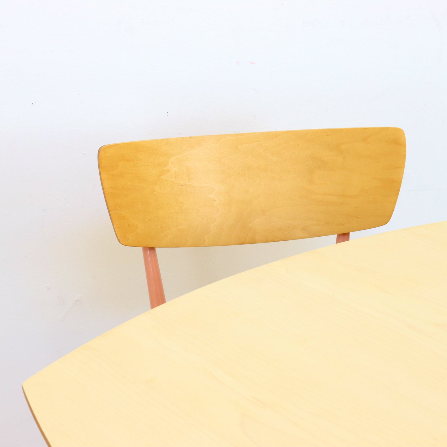 Squiggly Pink Vintage Dining Set