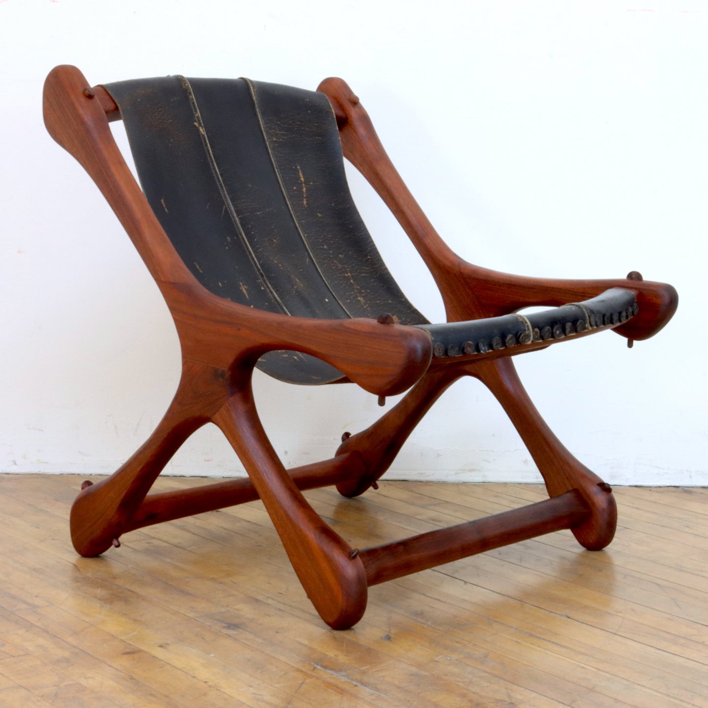 Don Shoemaker Sling Sloucher Chair