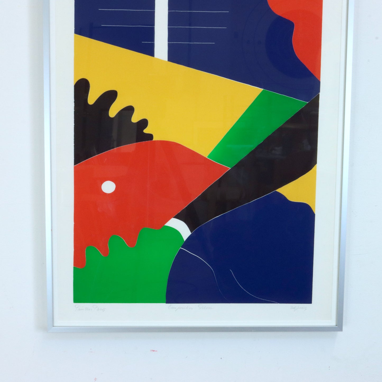 1970s Relief Print by Thom De Jong