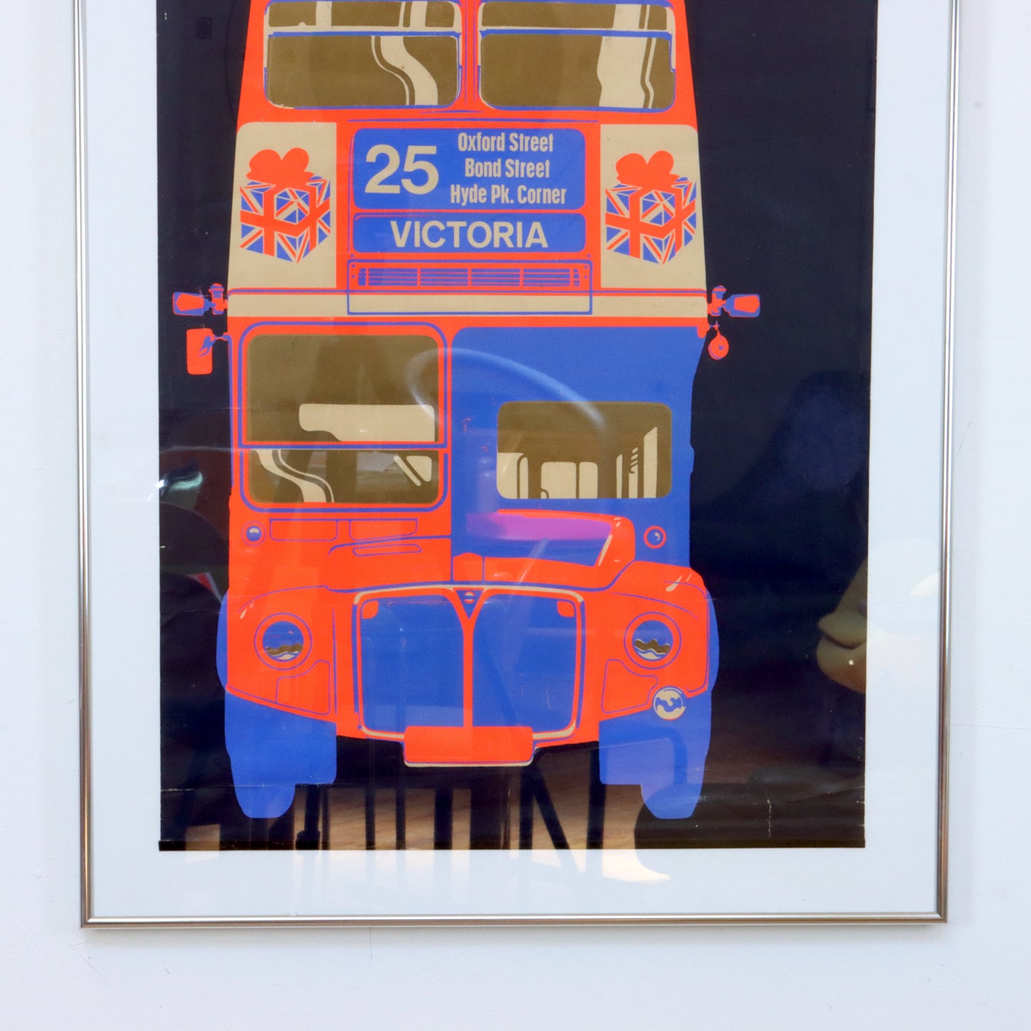 1960s British Double Decker Poster
