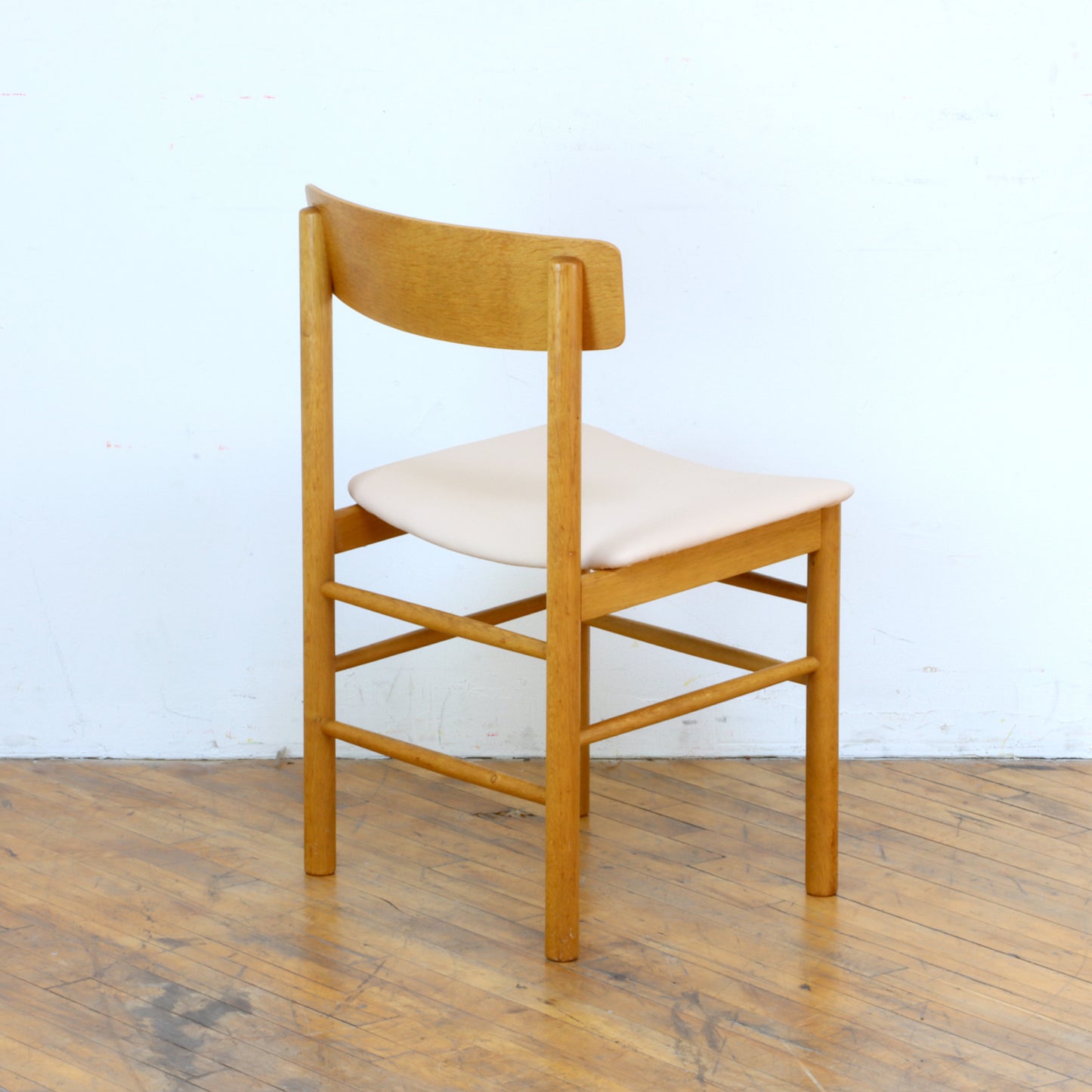 Pair of 1960s Danish Oak Dining Chairs