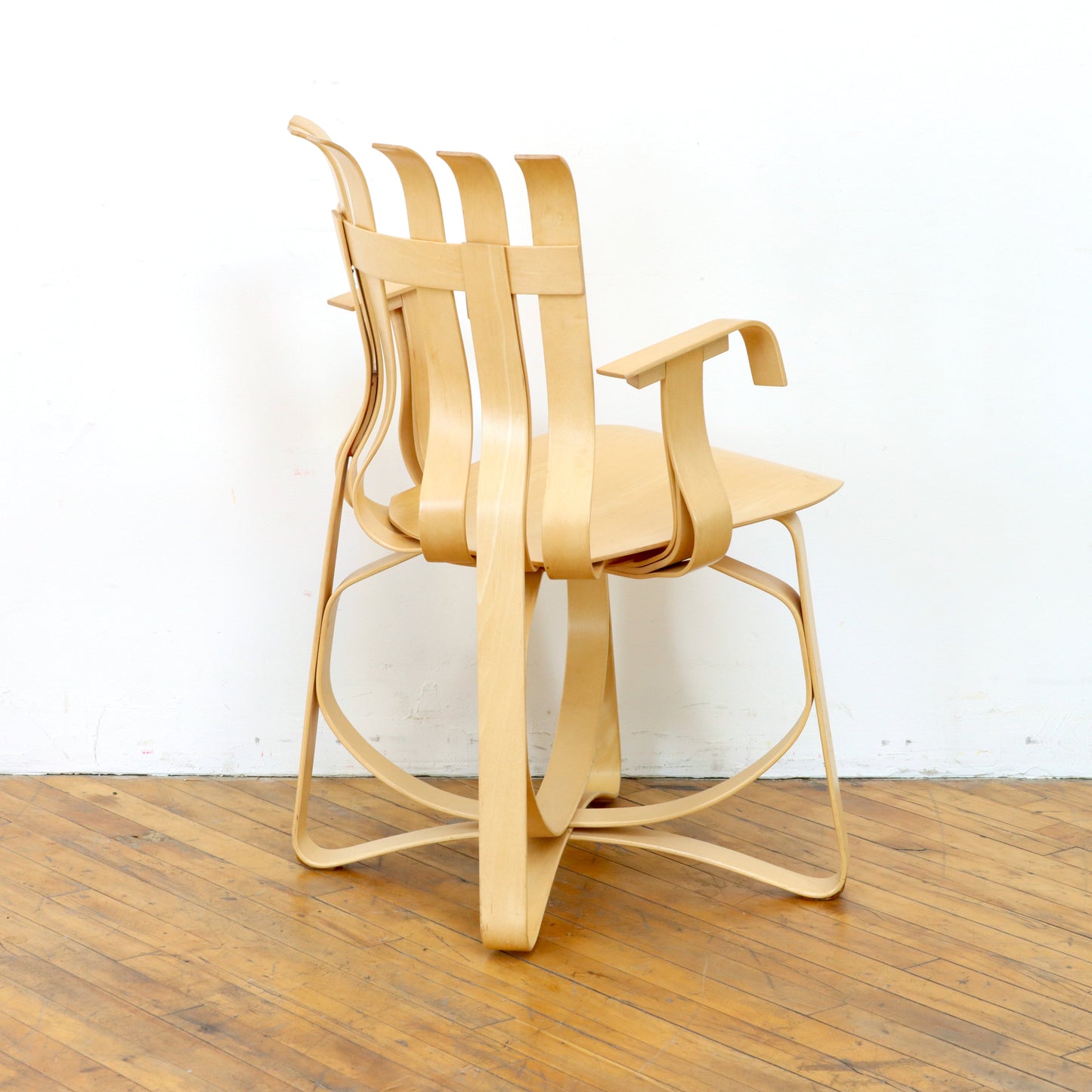 Set of 6 Frank Gehry Hat Trick Chairs