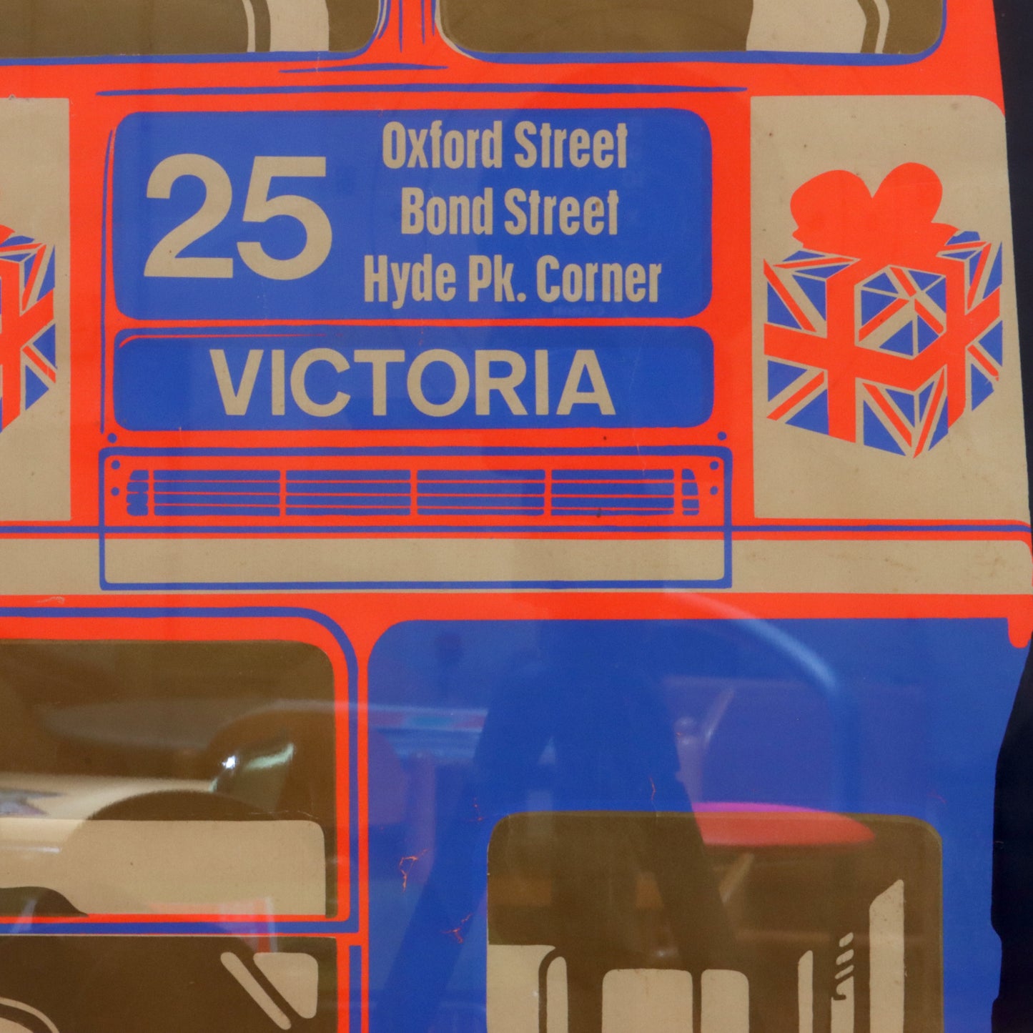 1960s British Double Decker Poster