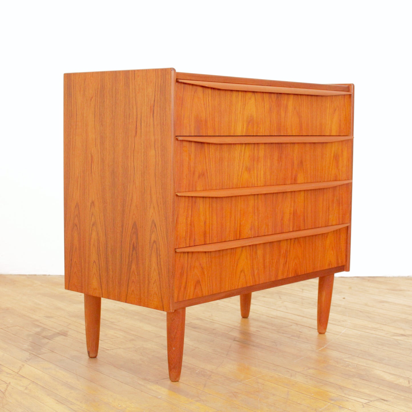Vintage Teak Lowboy Dresser