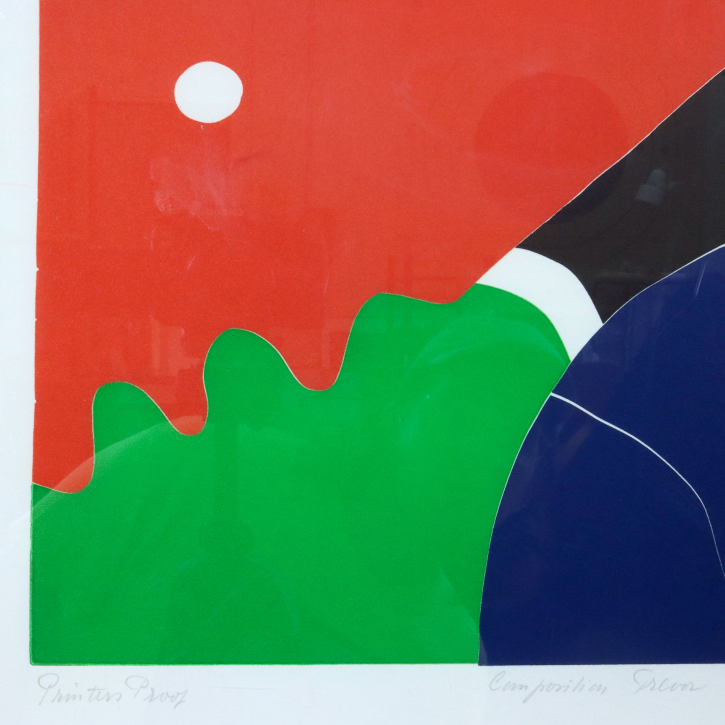 1970s Relief Print by Thom De Jong