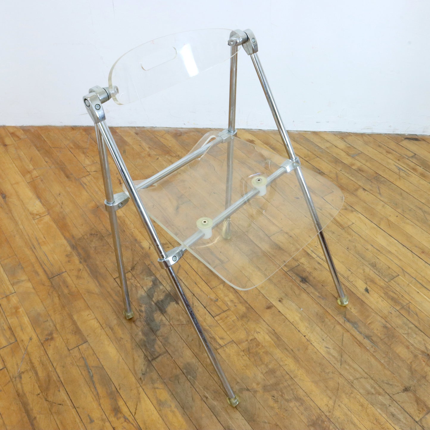 Vintage Lucite Folding Chairs