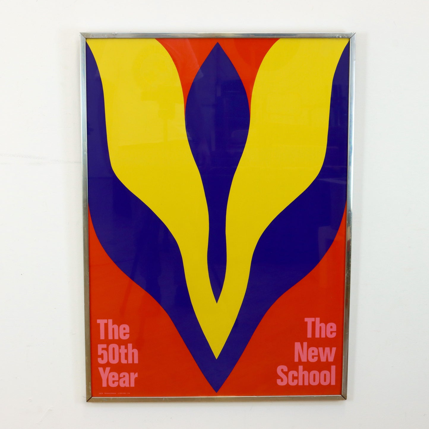 1969 Jack Youngerman Poster for The New School