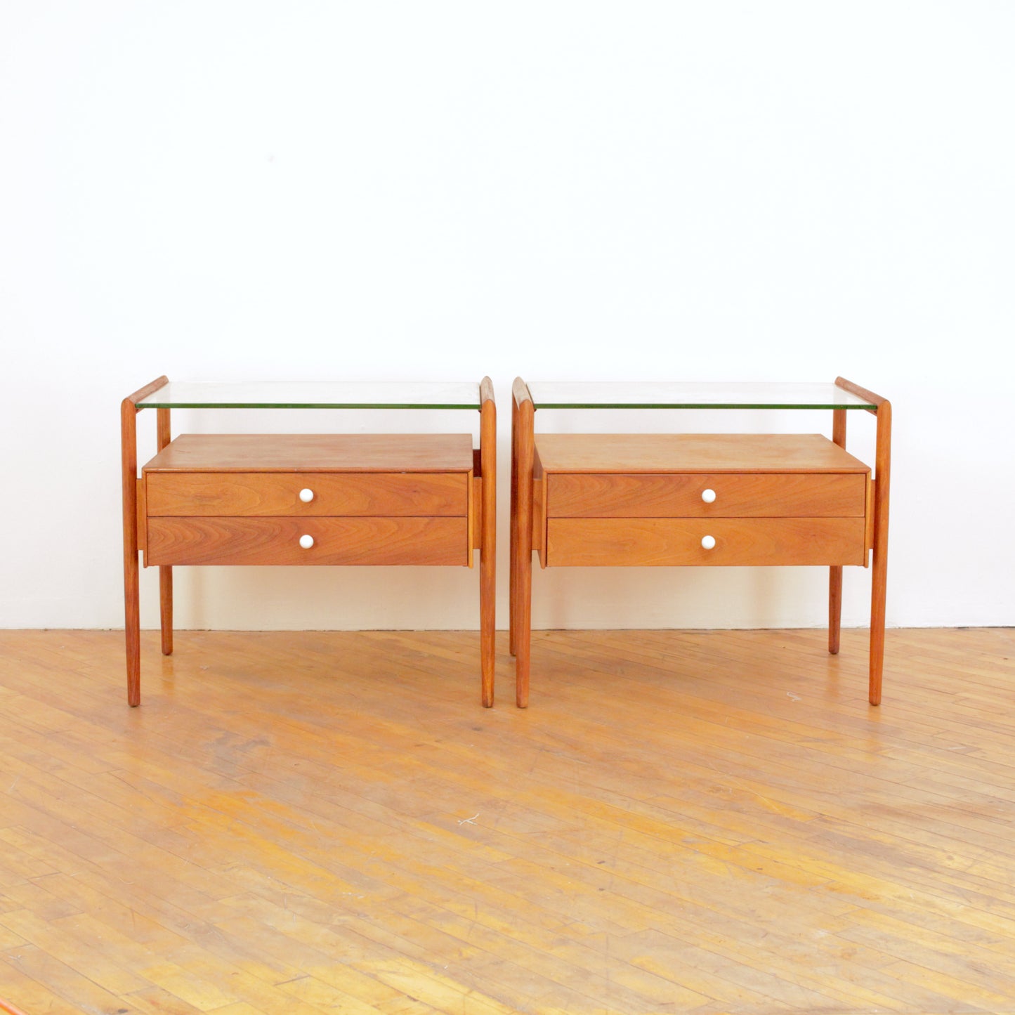 1960s Drexel Parallel Nightstands