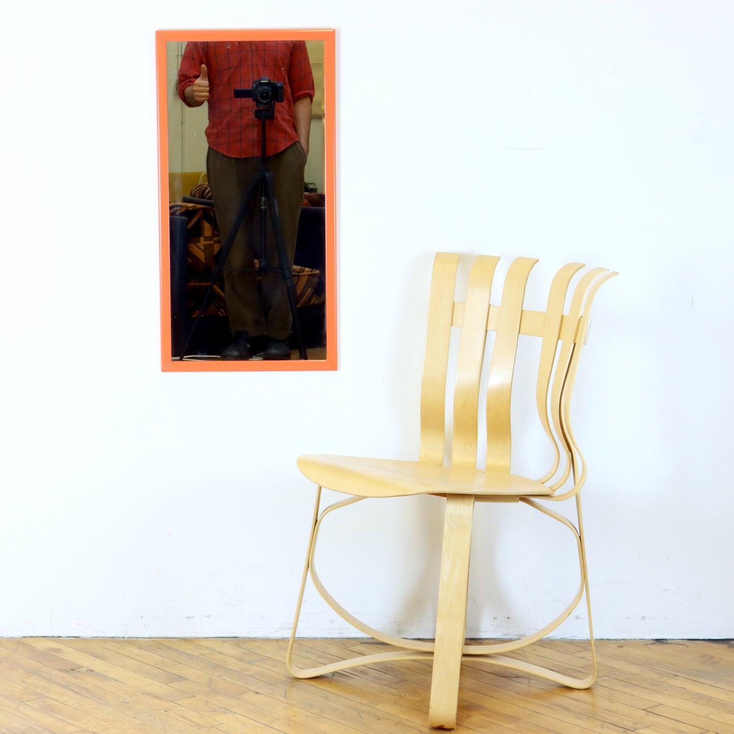 Vintage Pink Mirror