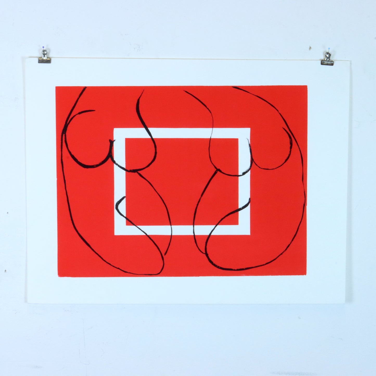 Figurative Screen Print