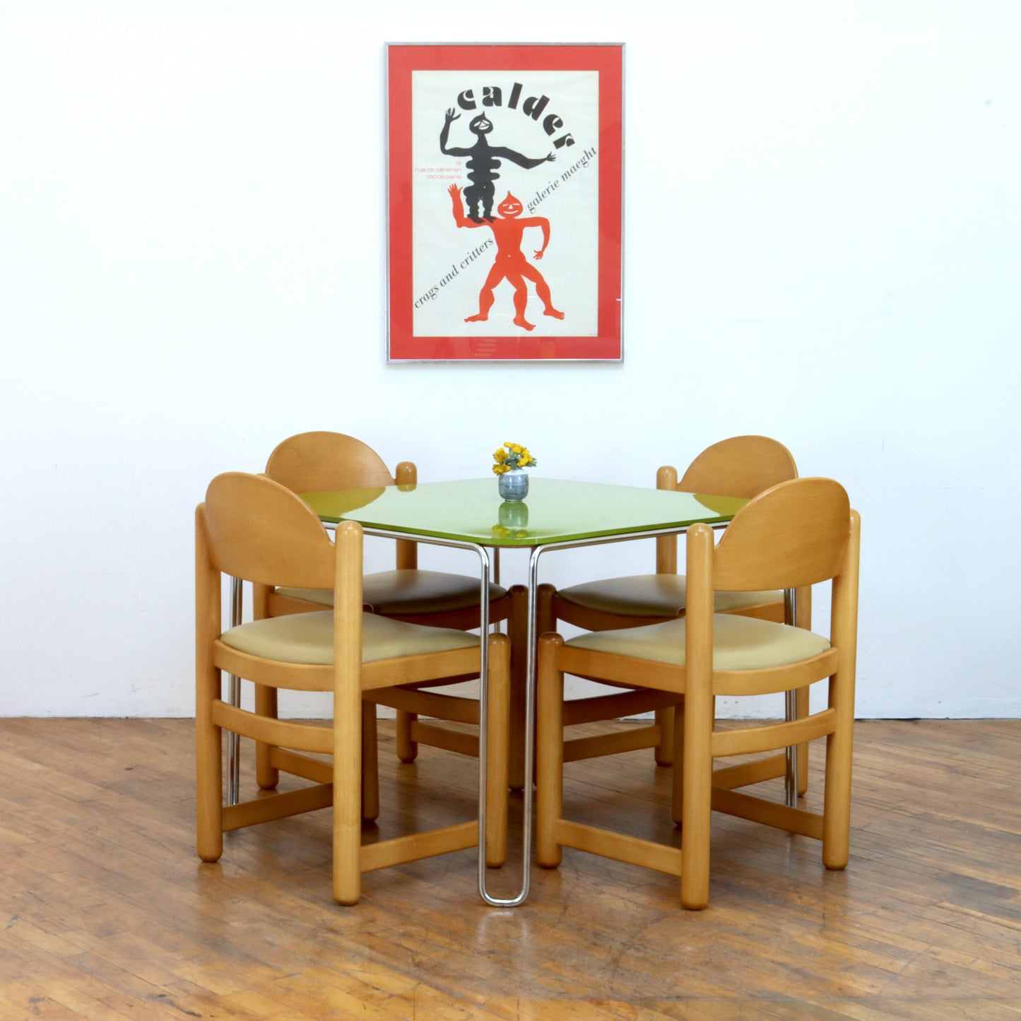 1970s Marcel Breuer B10 Dining Table
