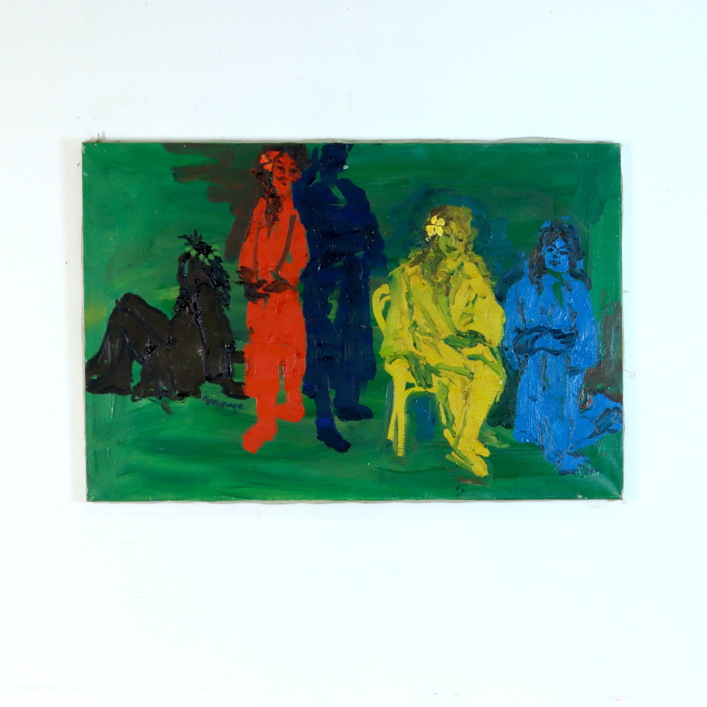 Original Figurative Oil Painting by Williamson Mayo