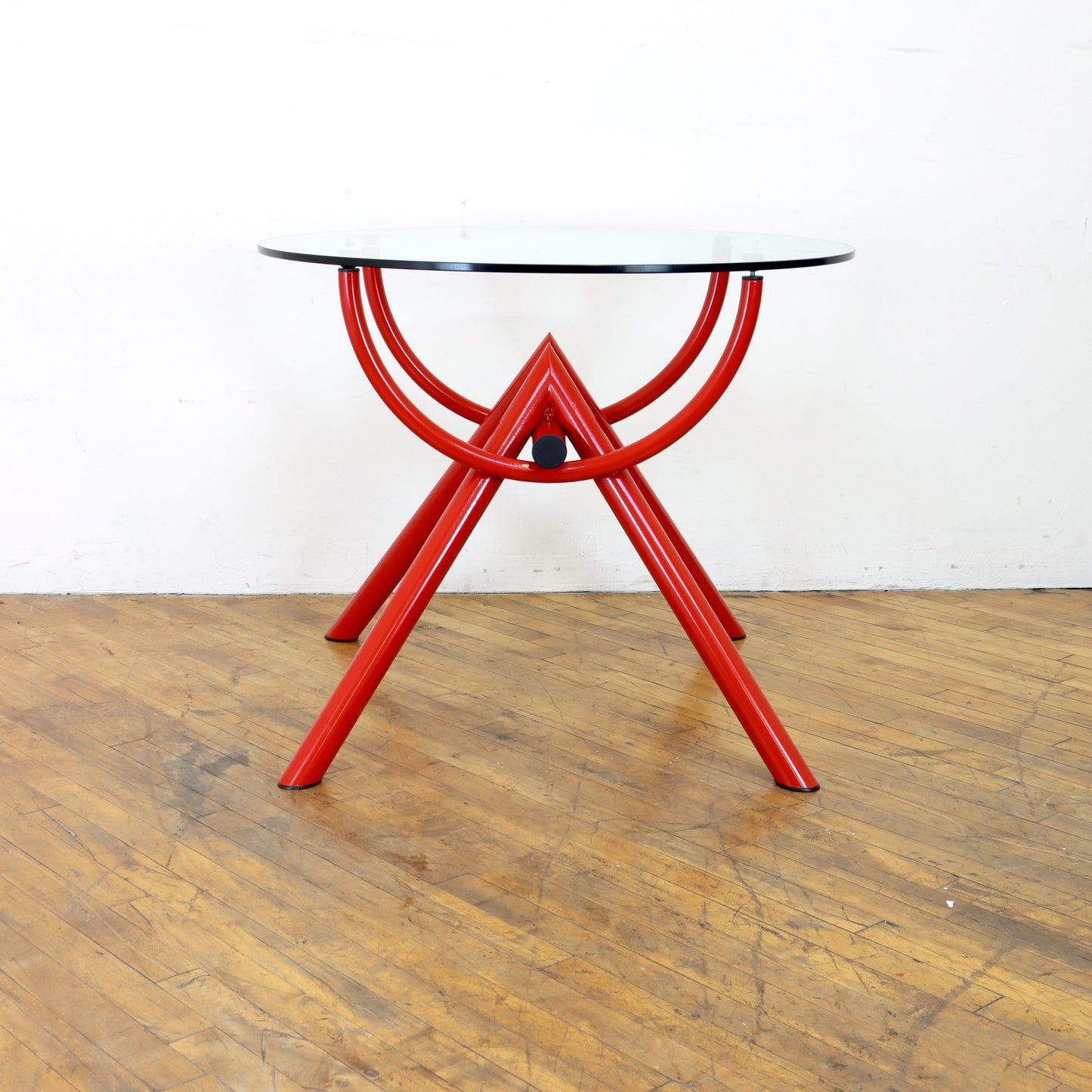 1980s Postmodern Tubular Dining Table