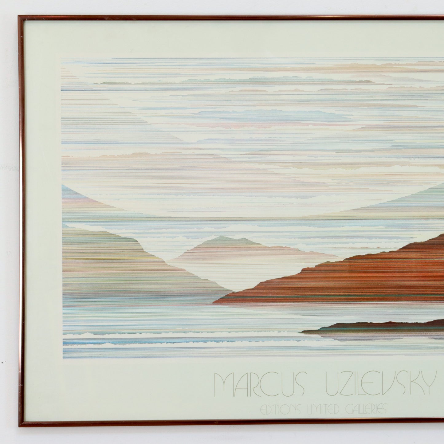 1980s Marcus Uzilevsky Print